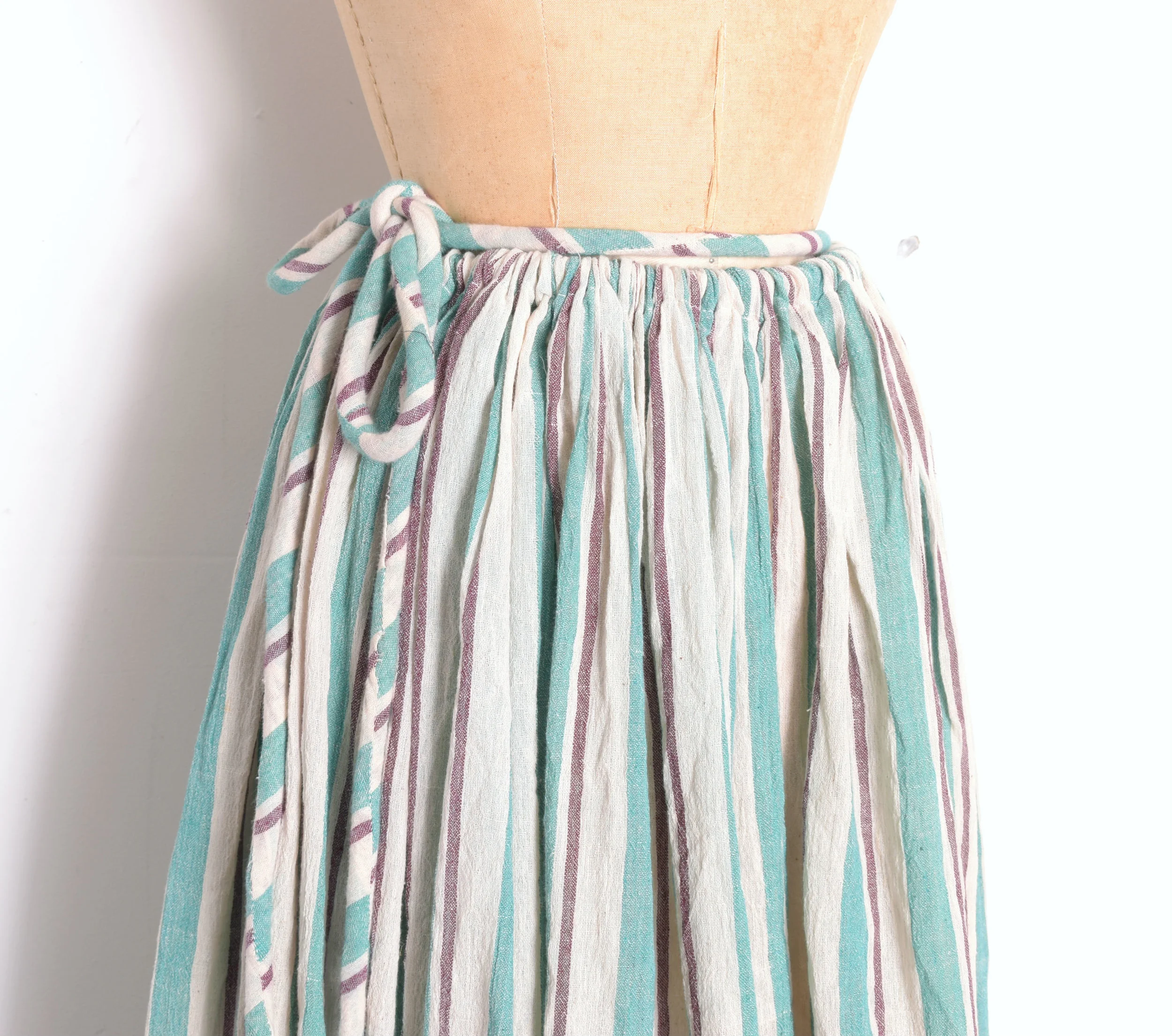 deadstock green striped skirt.jpg