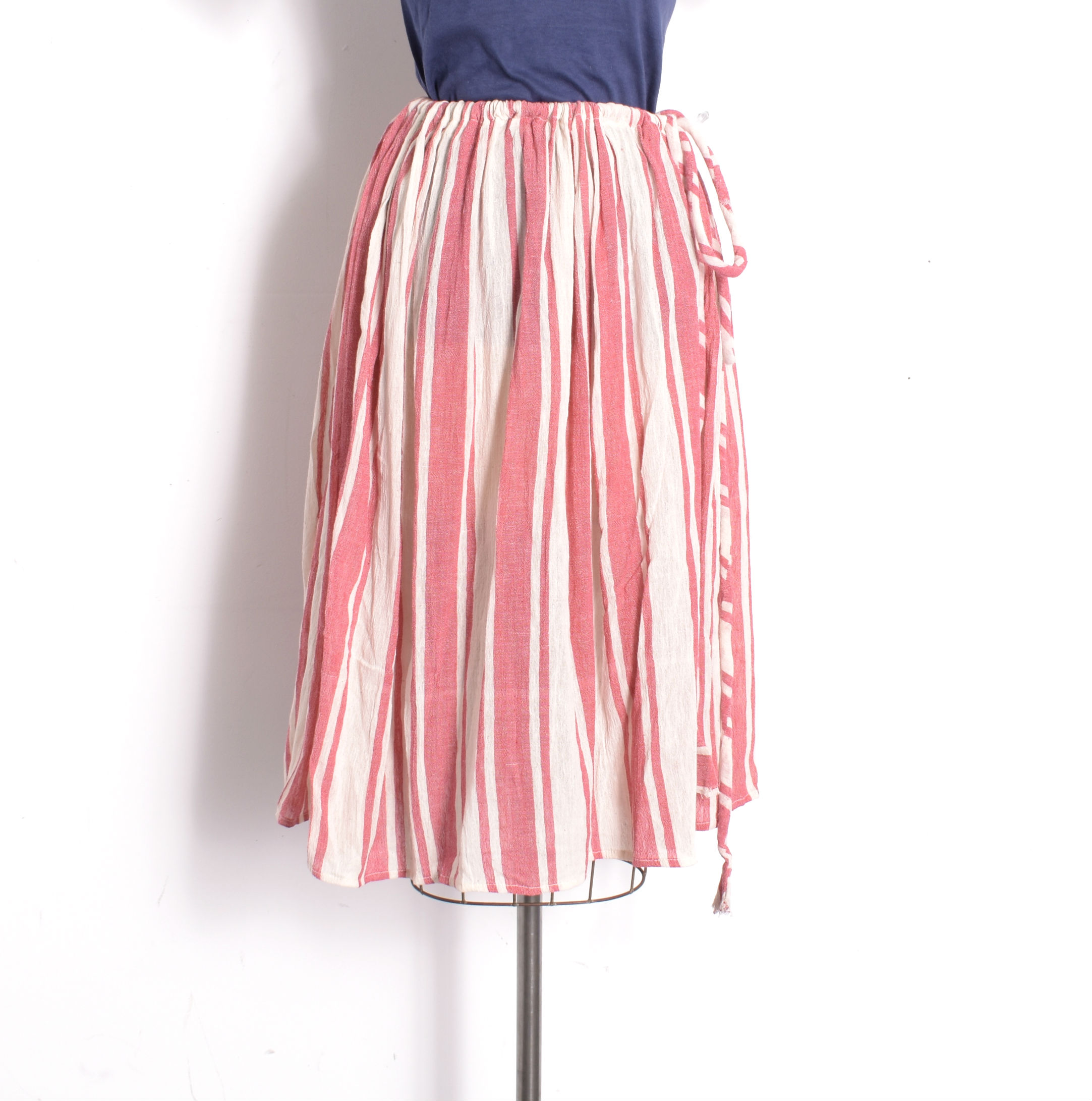deadstock red striped skirt2.jpg