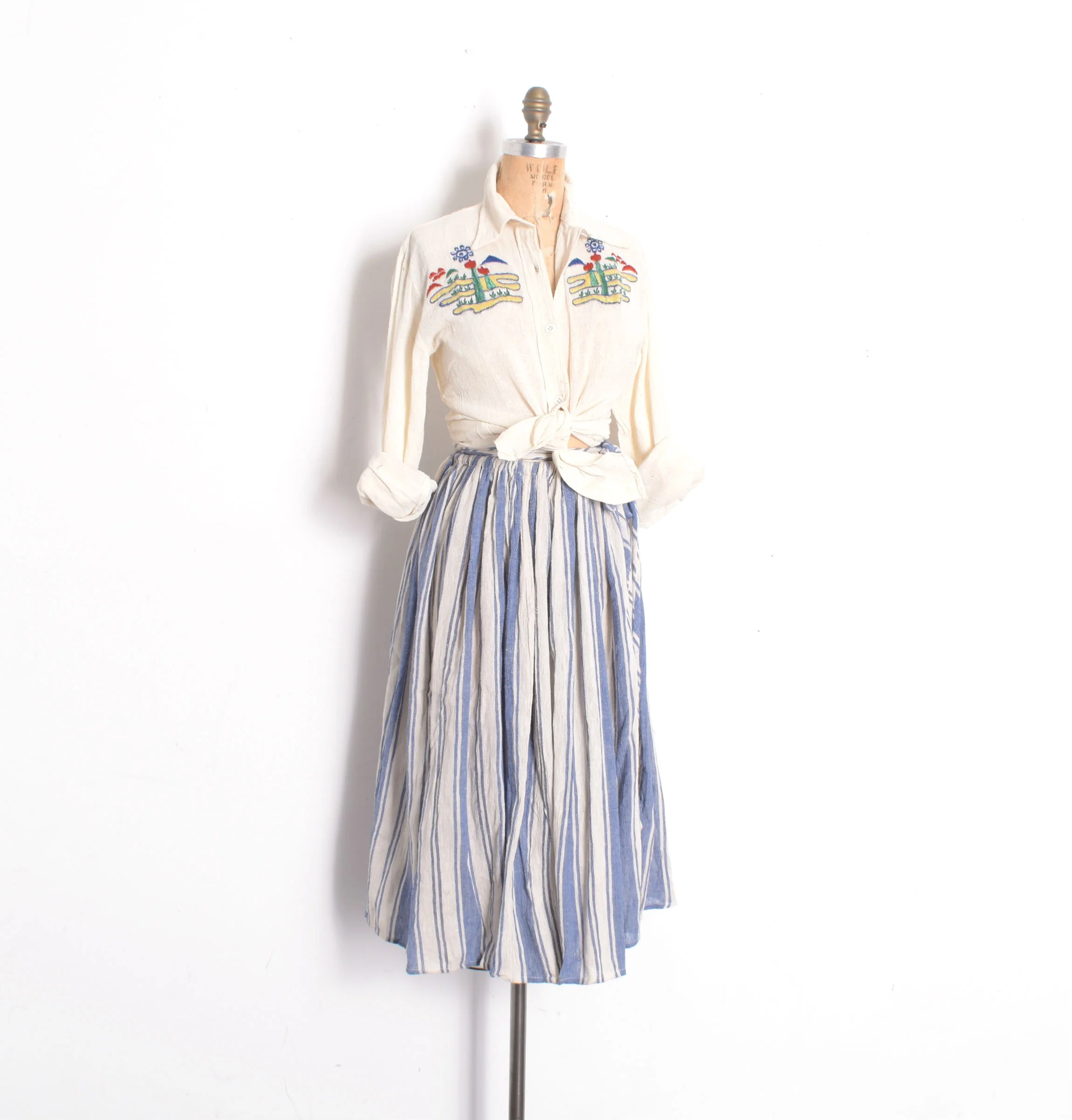 deadstock blue striped skirt1.jpg