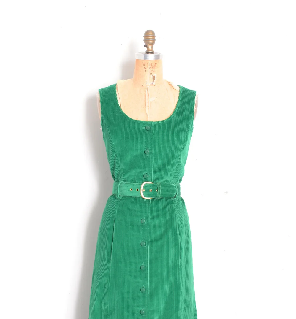 green emerald velvet dress WDIRARA Women's Button Front Sleeveless Ruffle Hem Pinafore Overall Midi  Cami Dress Army Green Small at Amazon Women's Clothing store main image 1