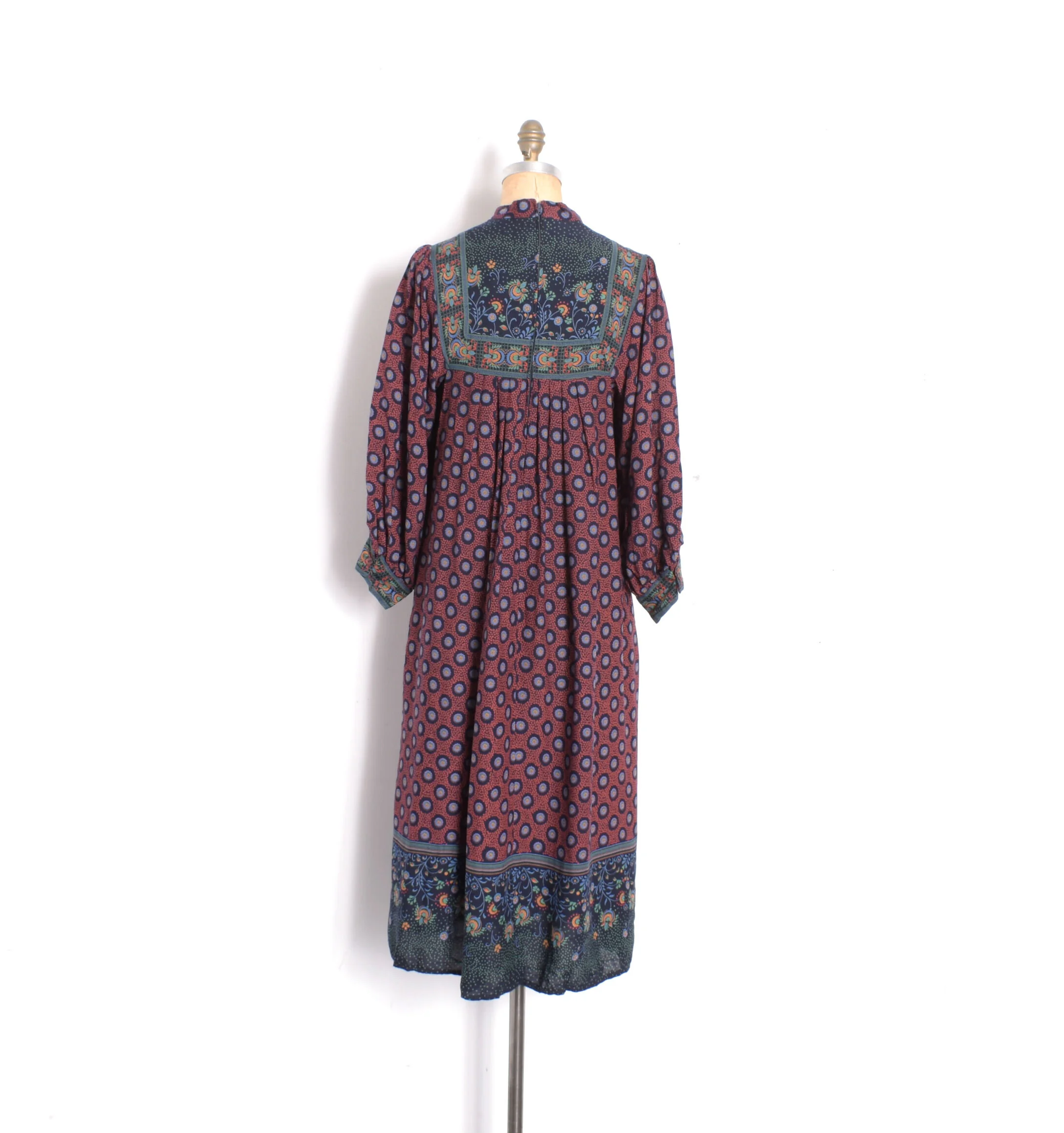 1970s rayon boho tent dress.jpg