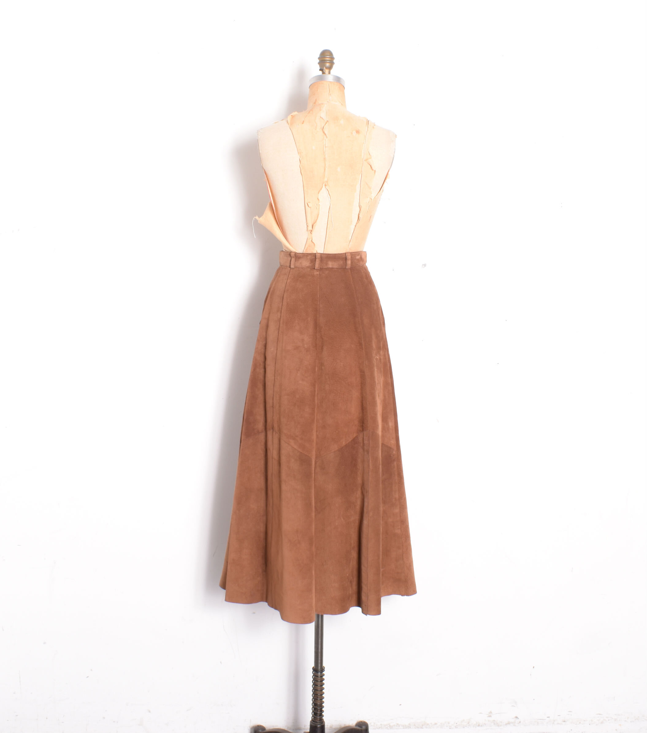 1970s brown suede skirt.jpg