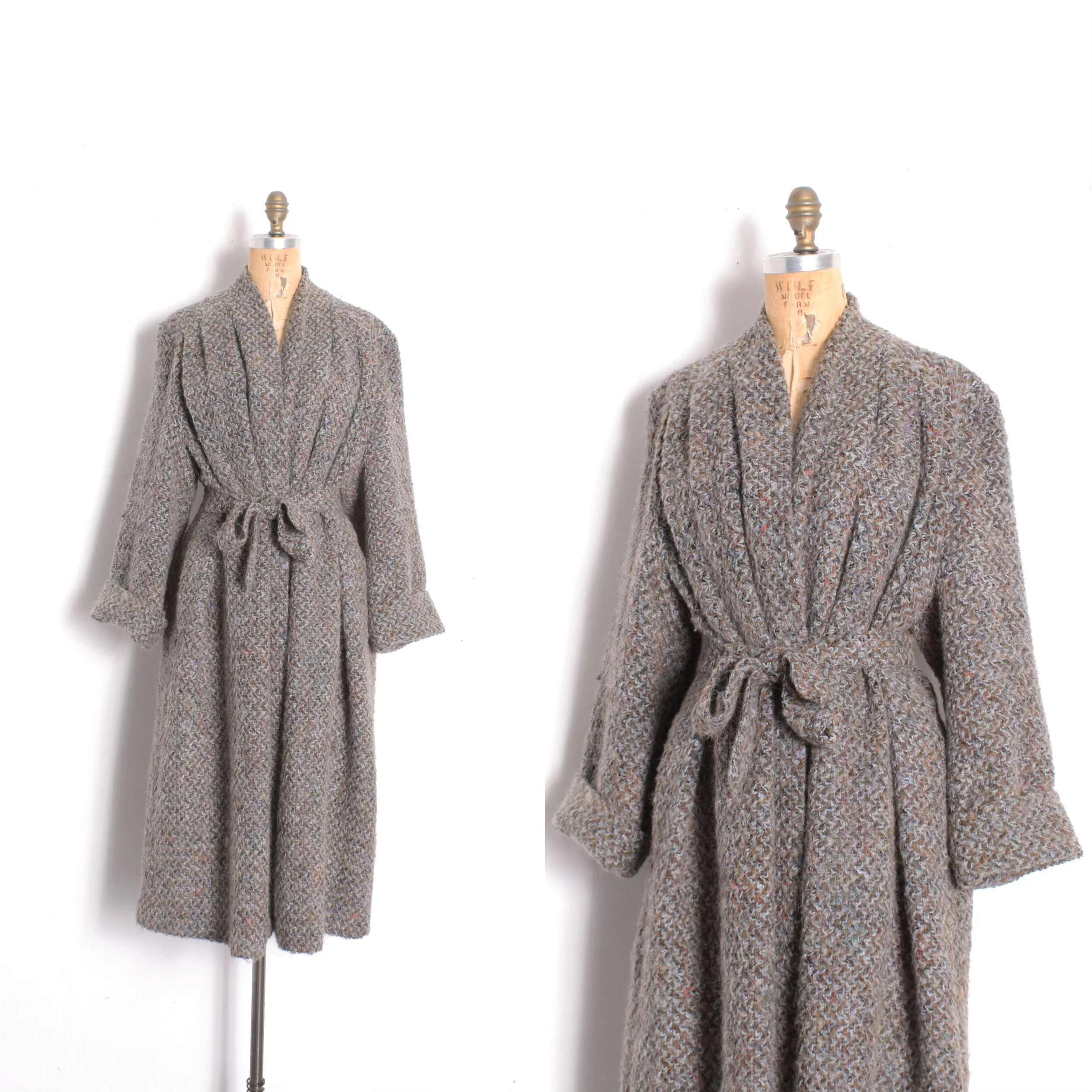 1980s Knit Sweater Coat-S/M/L
