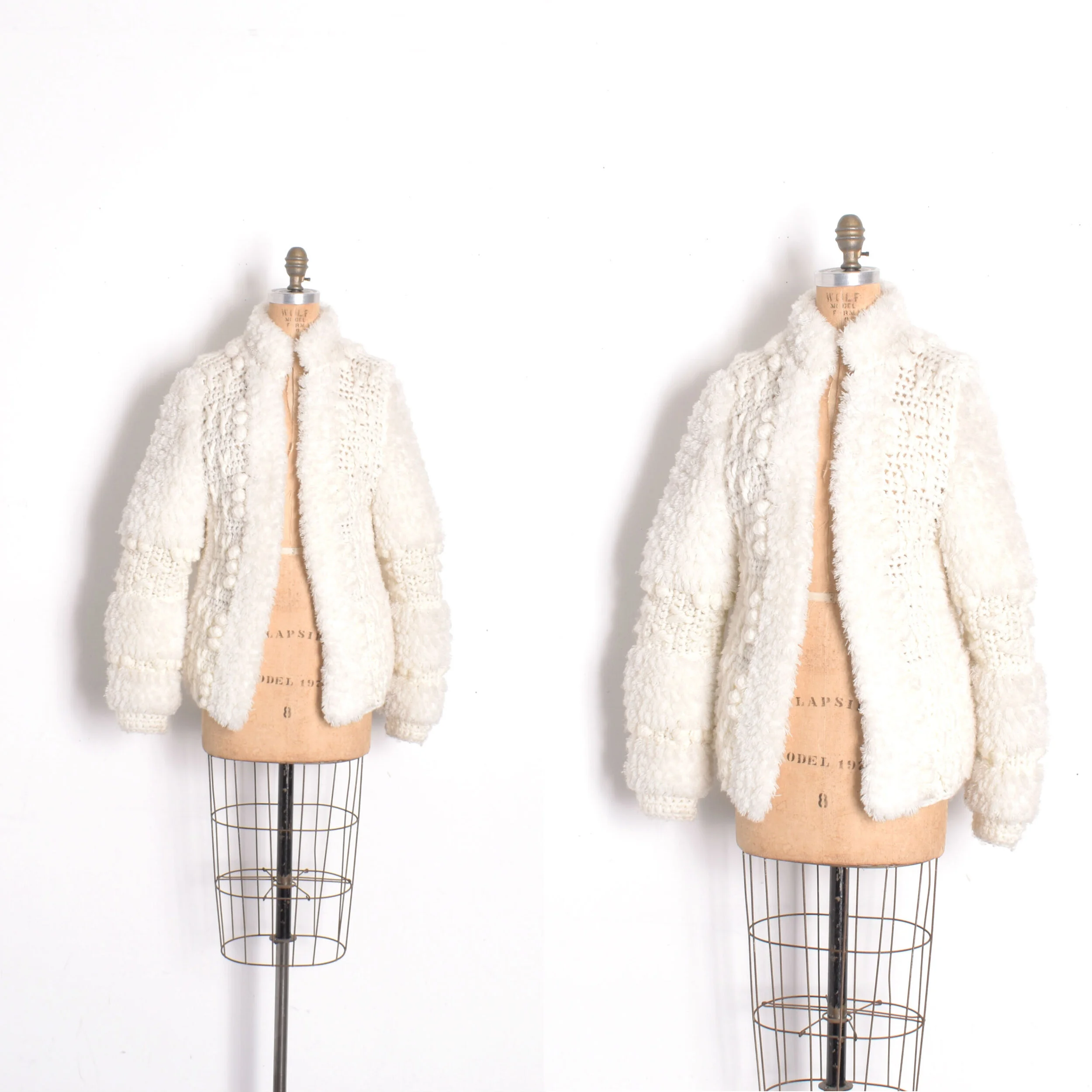 1980s Oversized Pom Pom Sweater-S/M/L