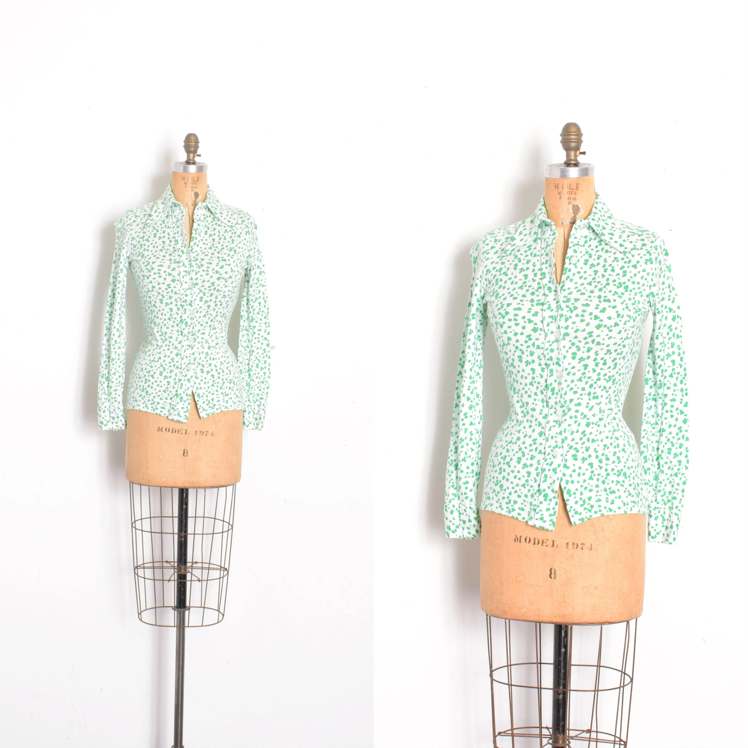Reserved...'70s Diane von Furstenberg Blouse-XS