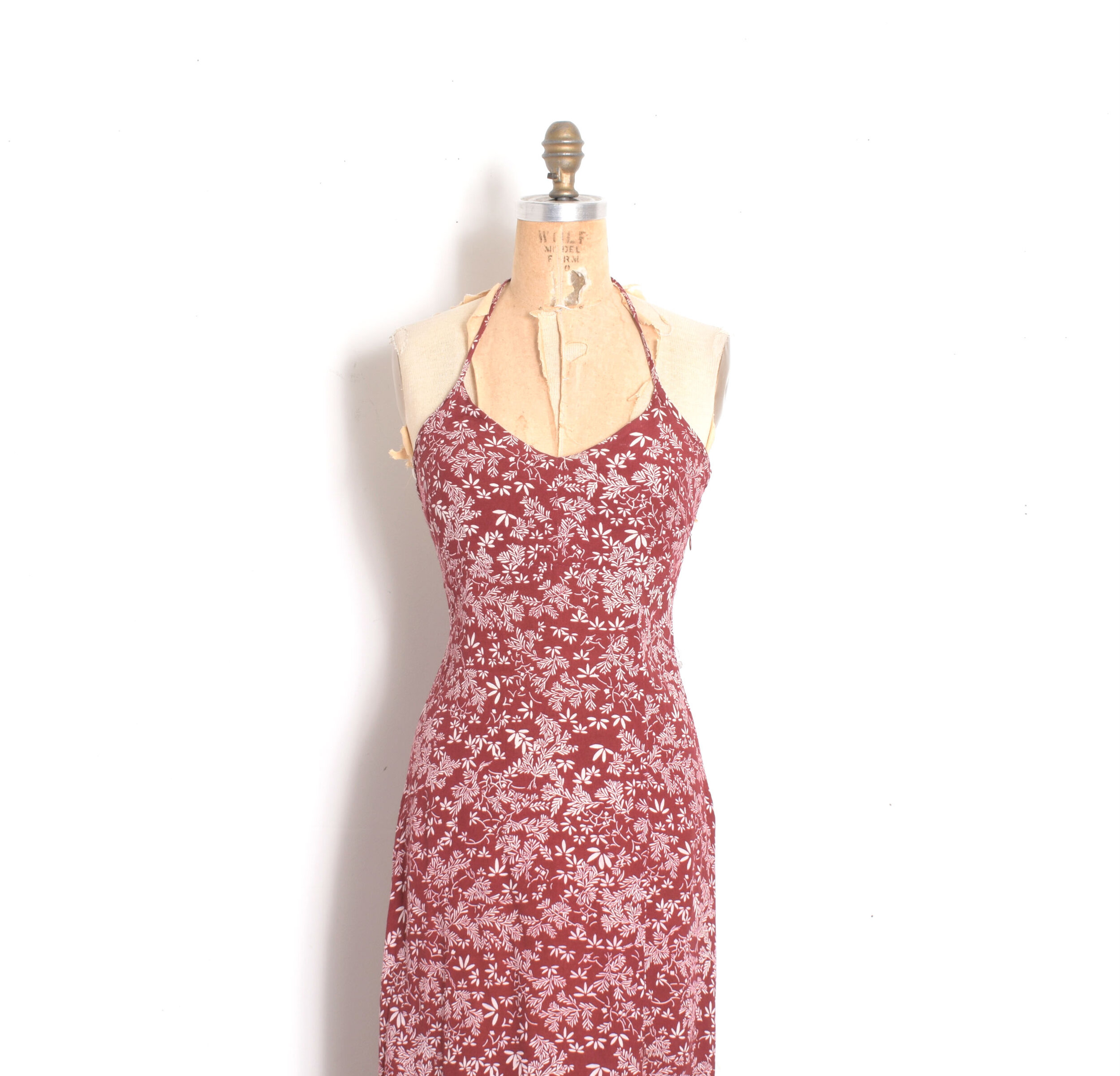 90s Esprit Halter Sundress-XS/S — La Poubelle Vintage