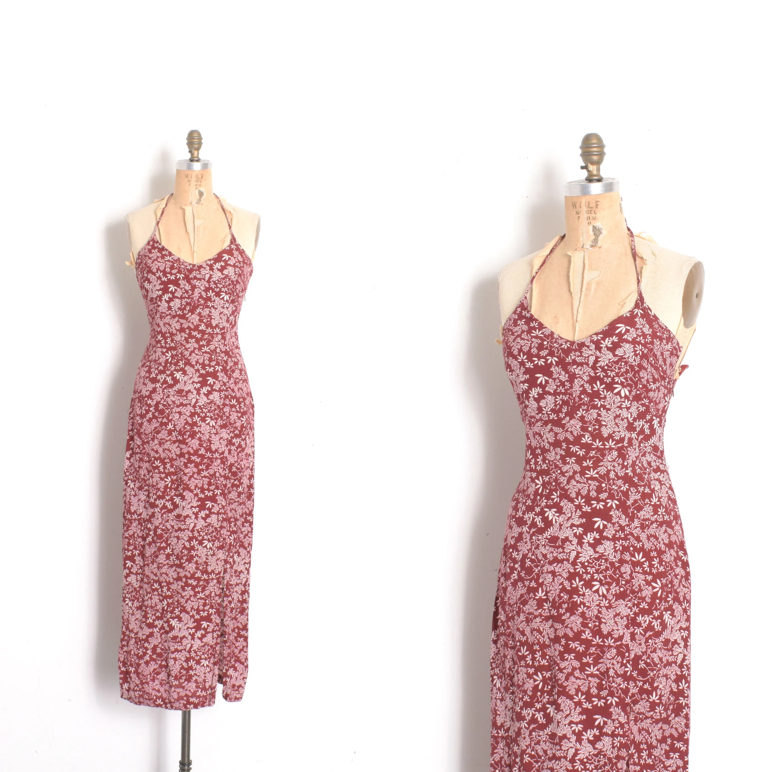 '90s Esprit Halter Sundress-XS/S