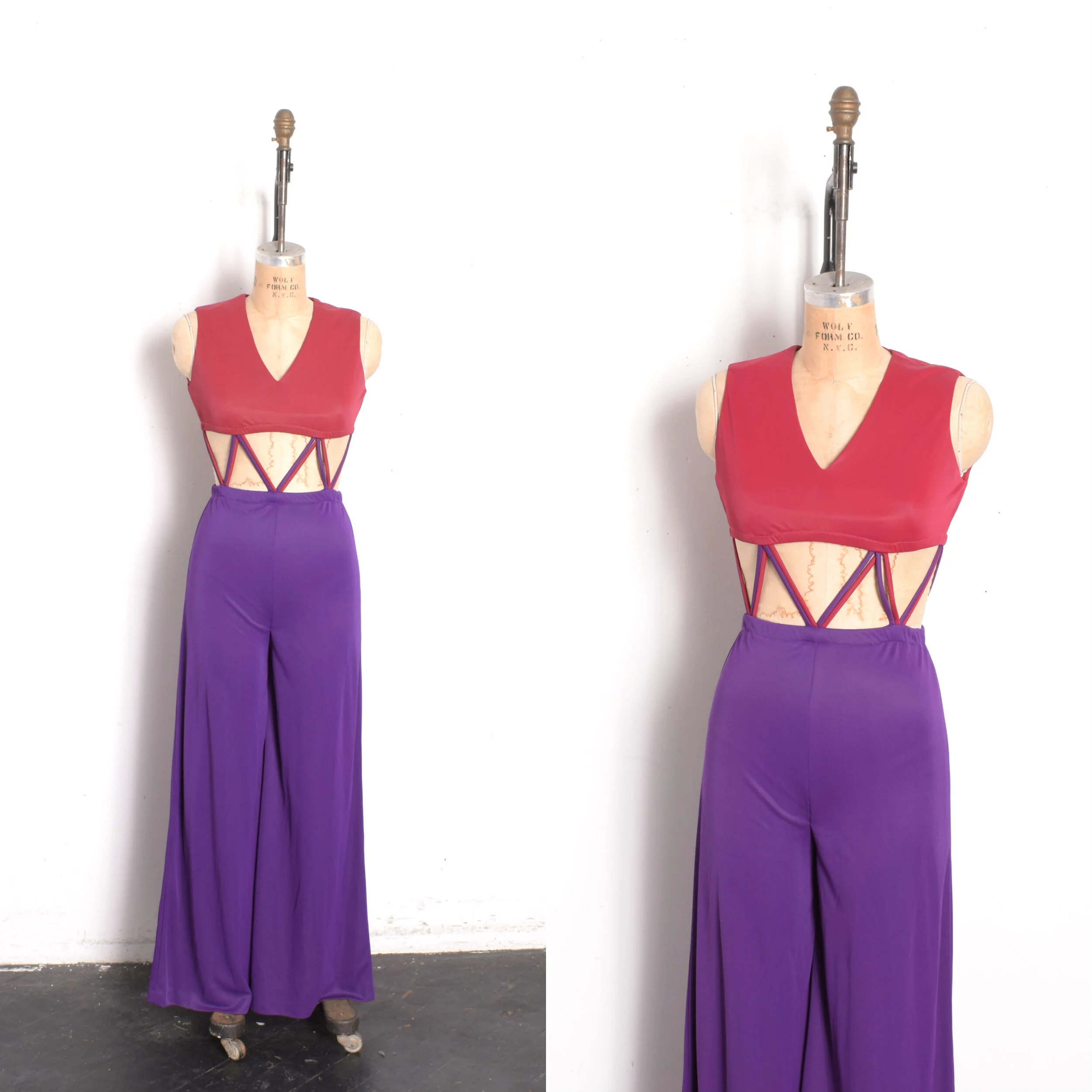 1970s Cutout Jumpsuit-small