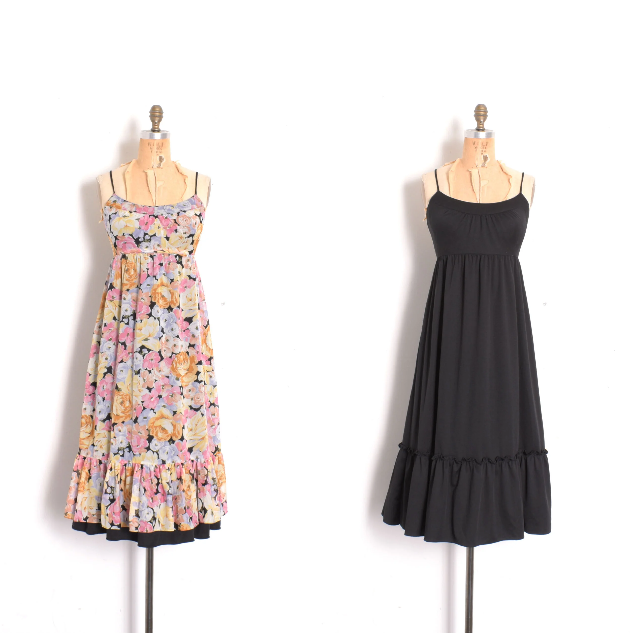 1970s Reversible Floral Sundress-S/M