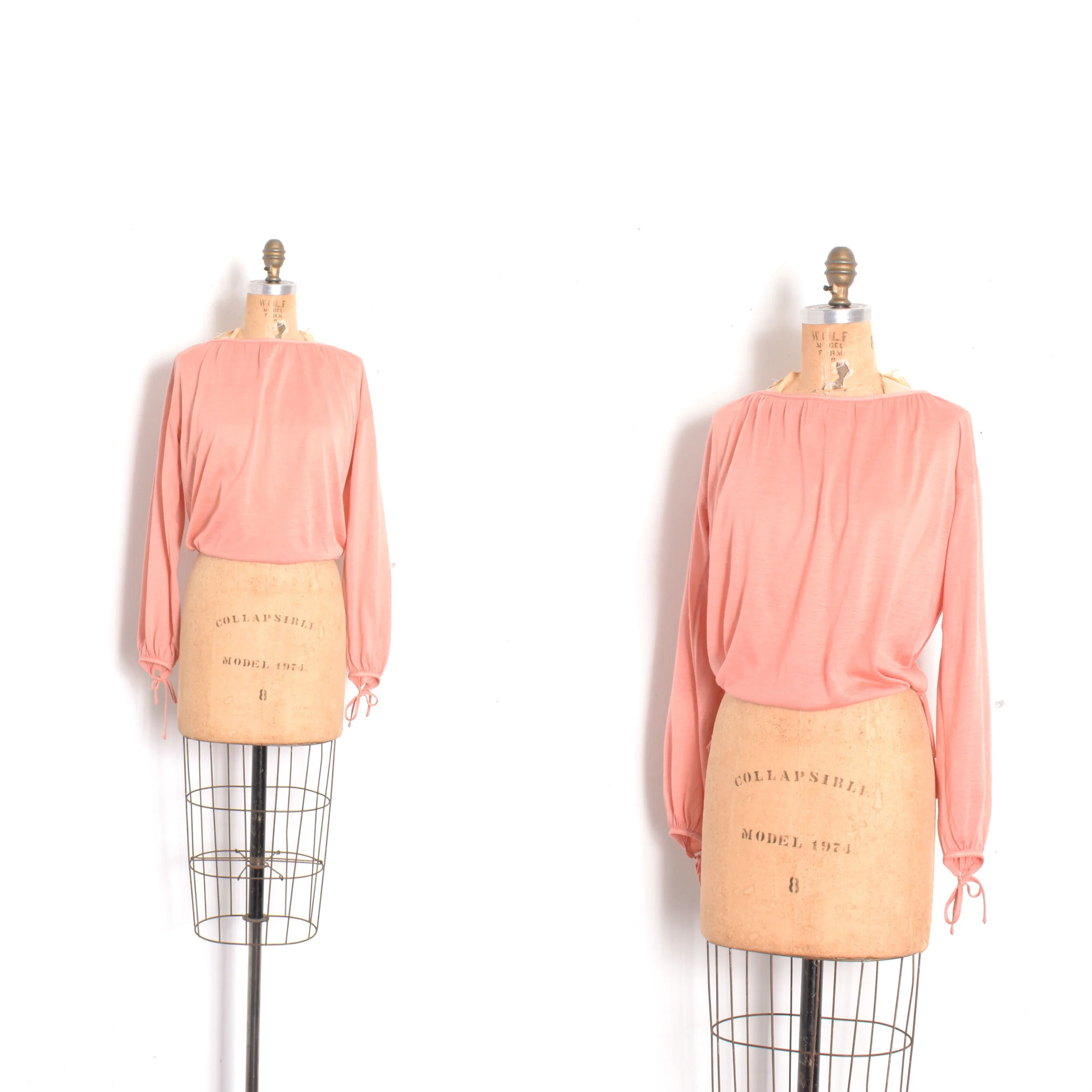 1970s Louis Feraud Drawstring Top-M/L