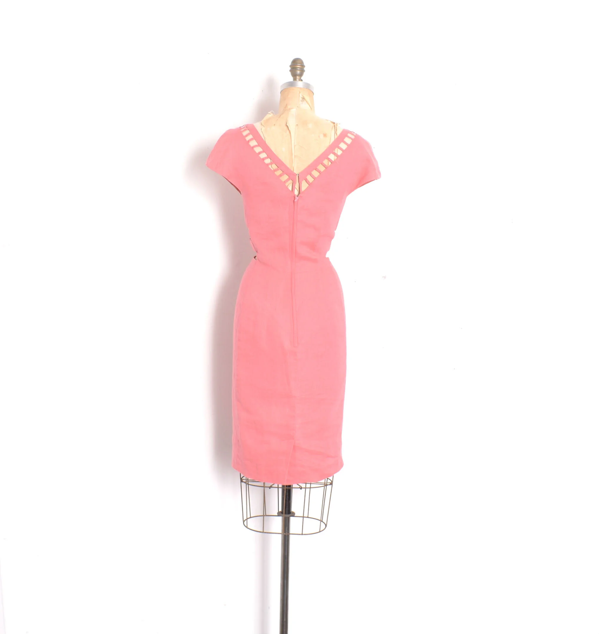 princess polly baby blue dress 1980s Pink Cotton Bustier Dress  Wayward Collection