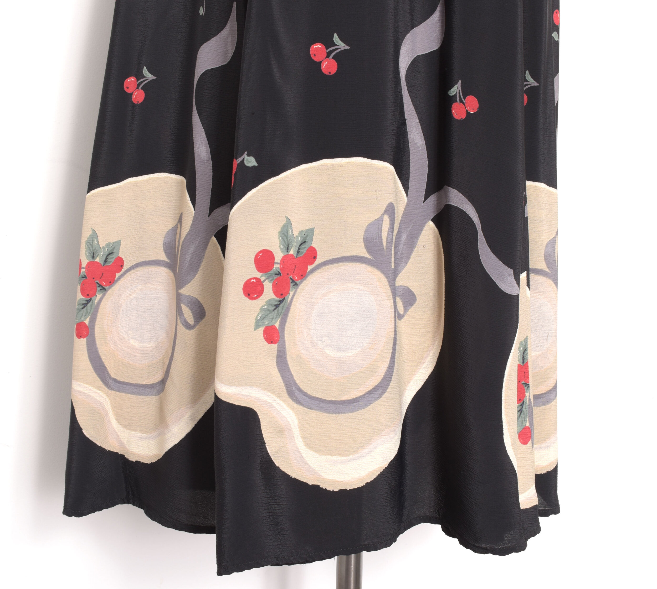 80s cherry and hat print dress1.jpg