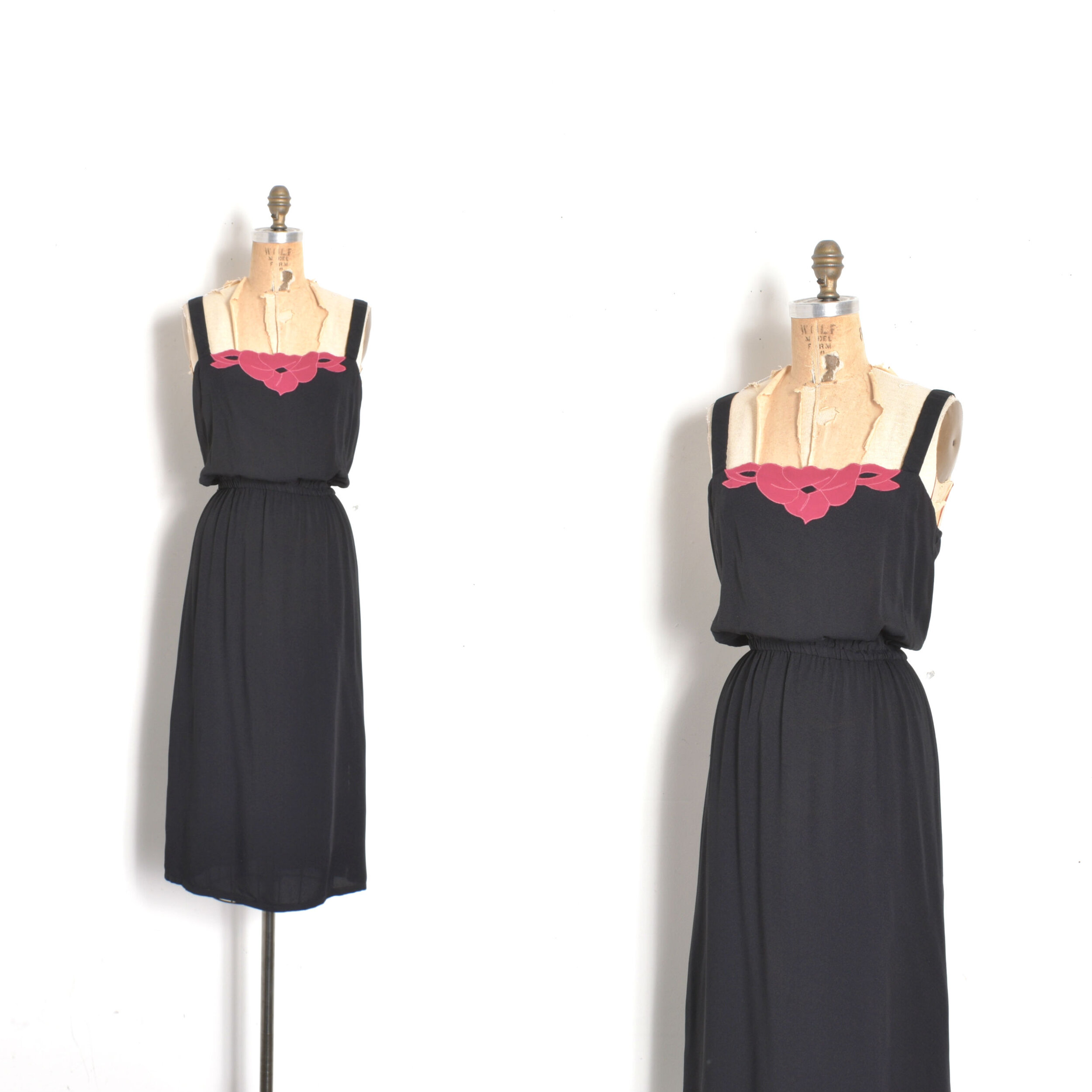 Sold on layaway...1970s Slinky Rayon Slipdress-medium