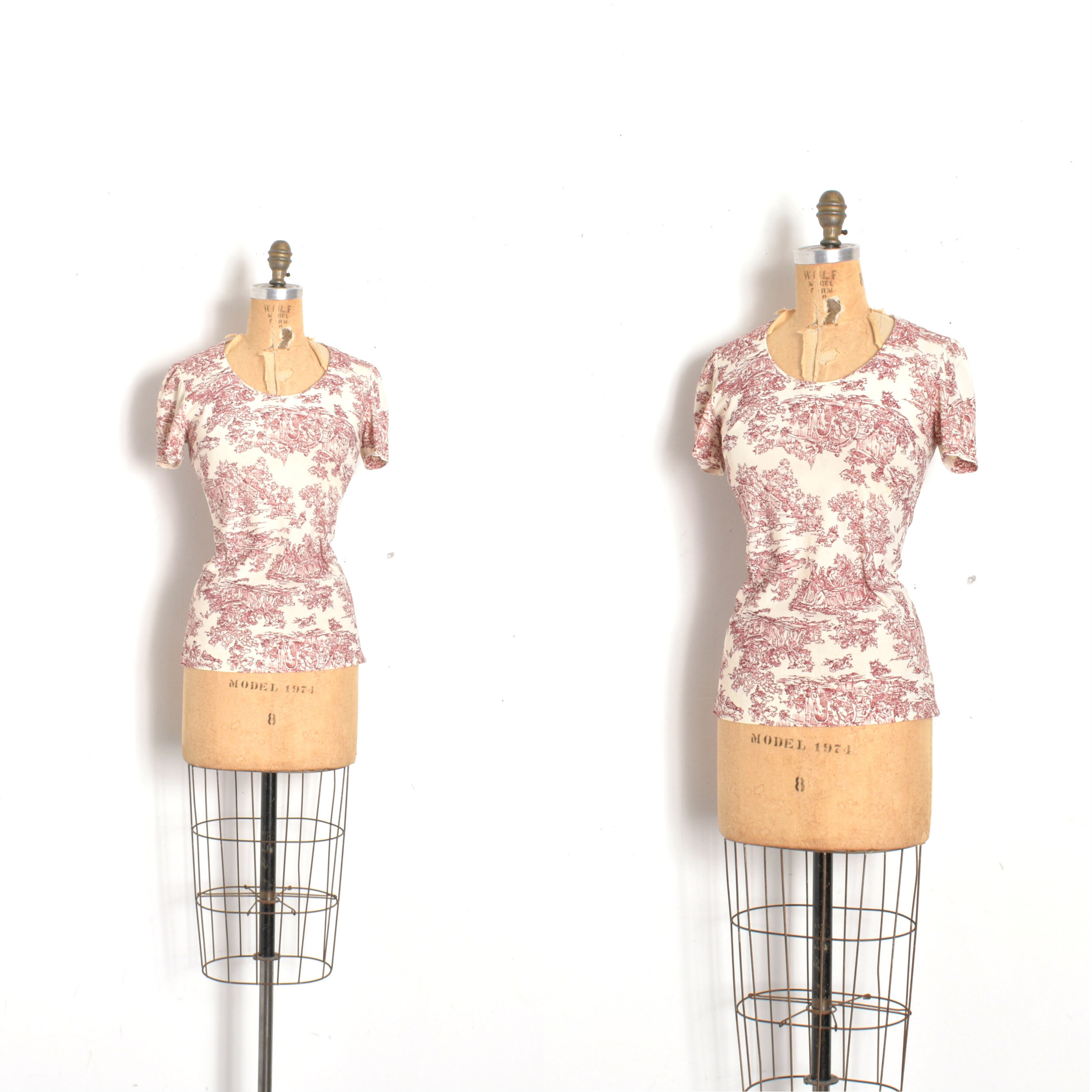 1970s Toile Jersey Tee-small