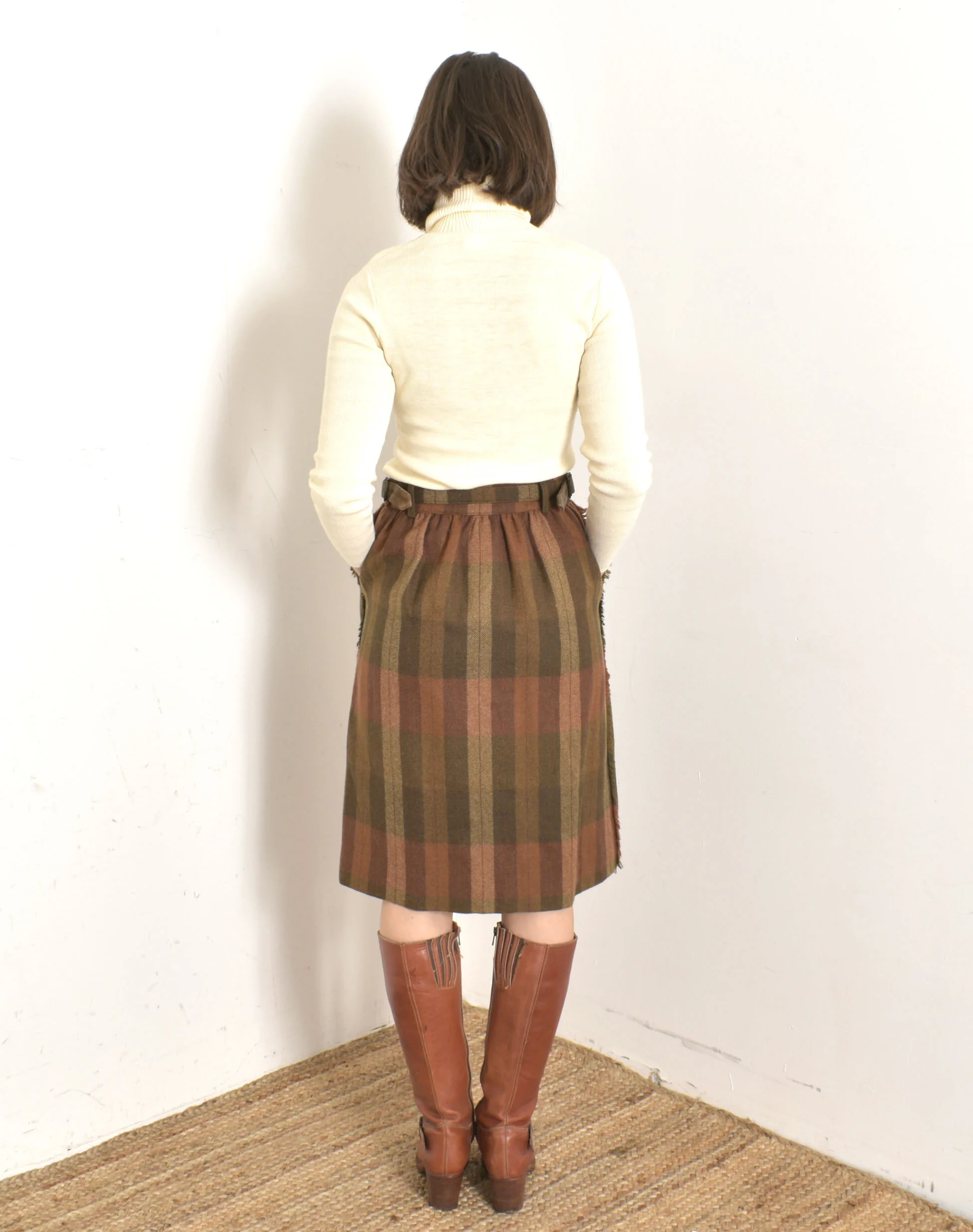 Vintage 80s Plus Size Leather Skirt 80s Vintage Blue Leather Skirt