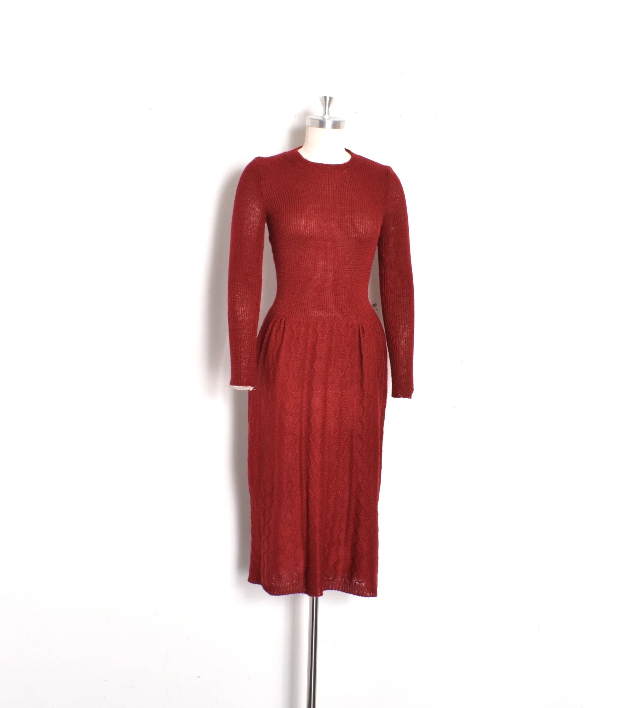 1970s burgundy sweater dress1.jpg