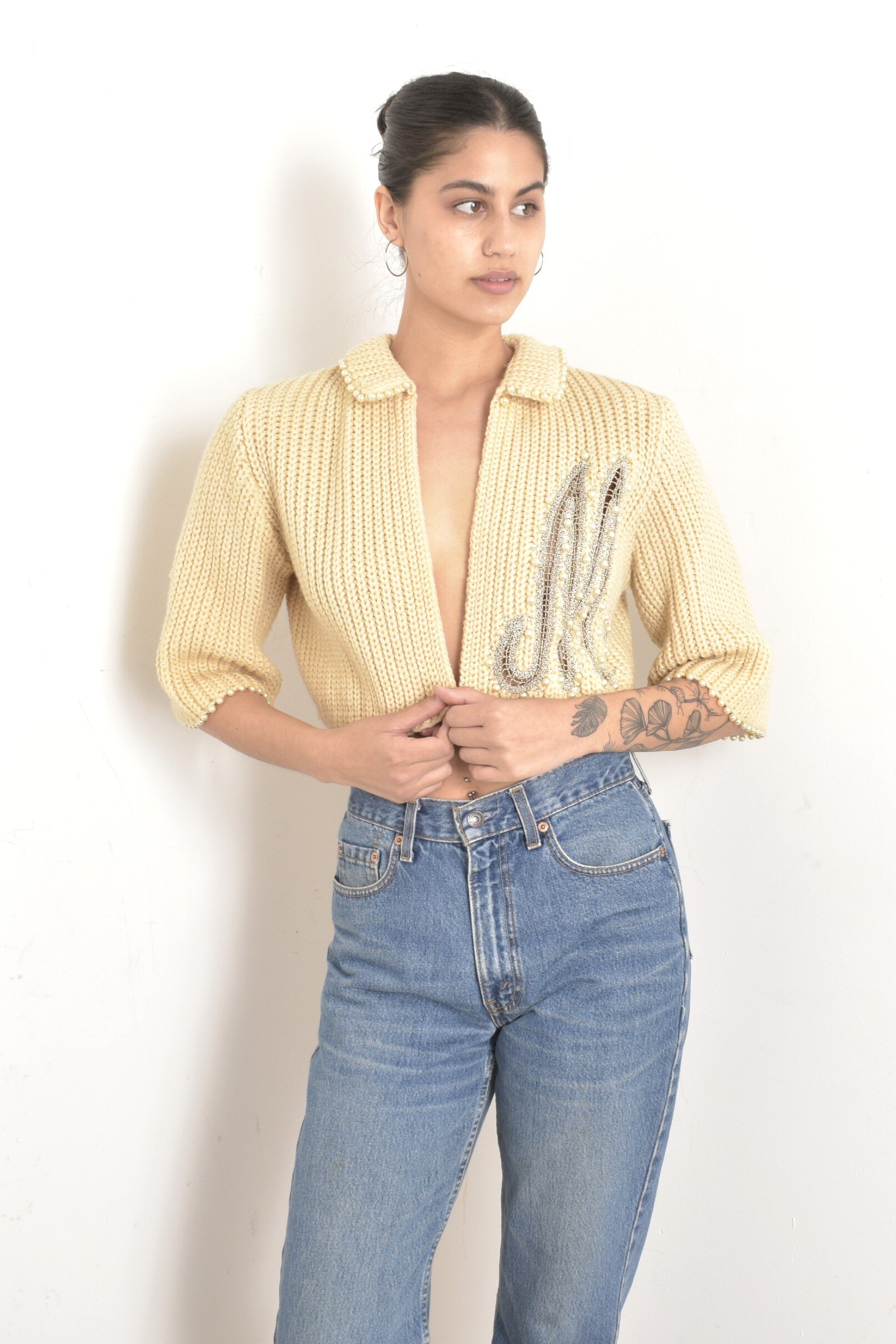1950s M initial cardigan3.jpeg
