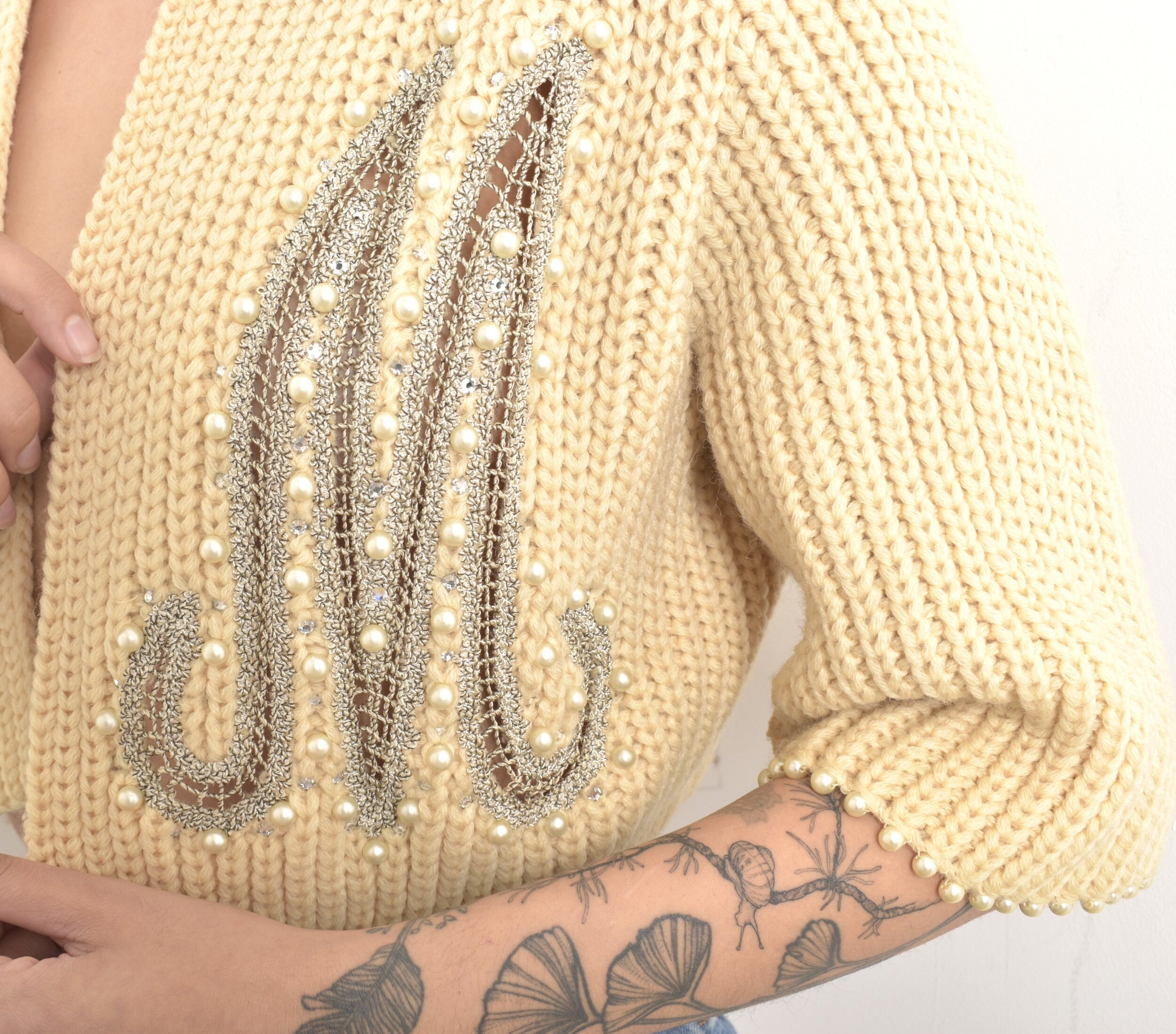 1950s M initial cardigan1.jpeg