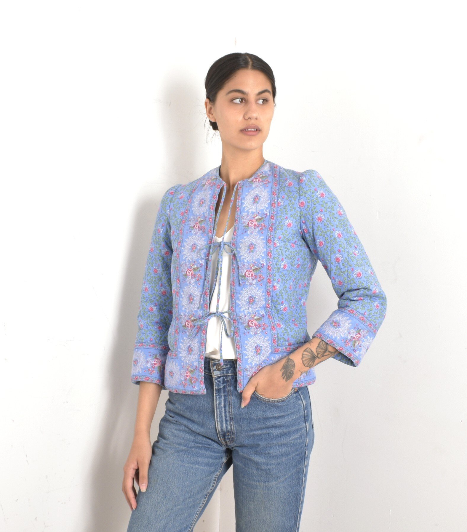 80s periwinkle quilted jacket2.jpeg