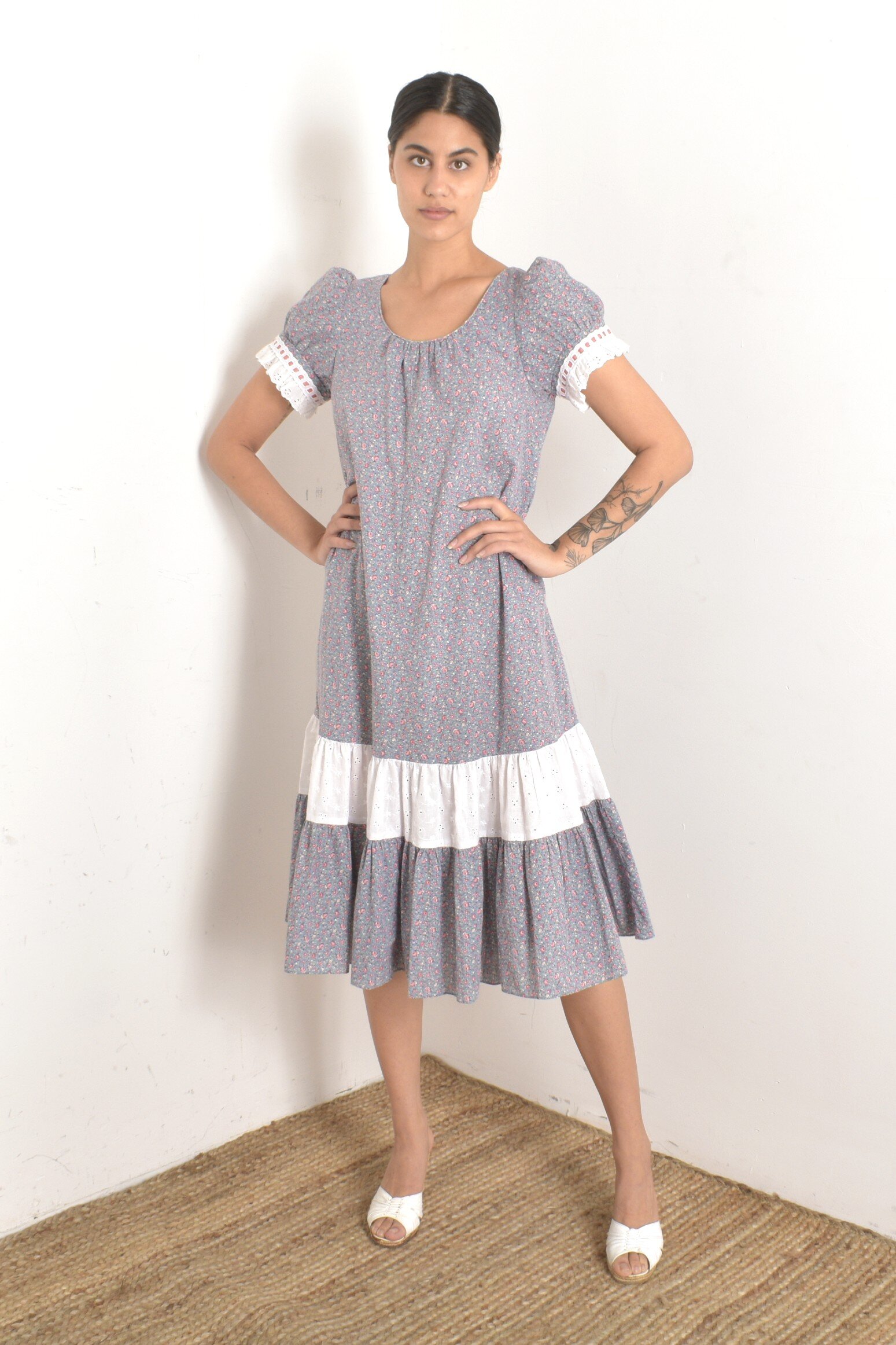 80s floral flowy peasant dress5.jpeg