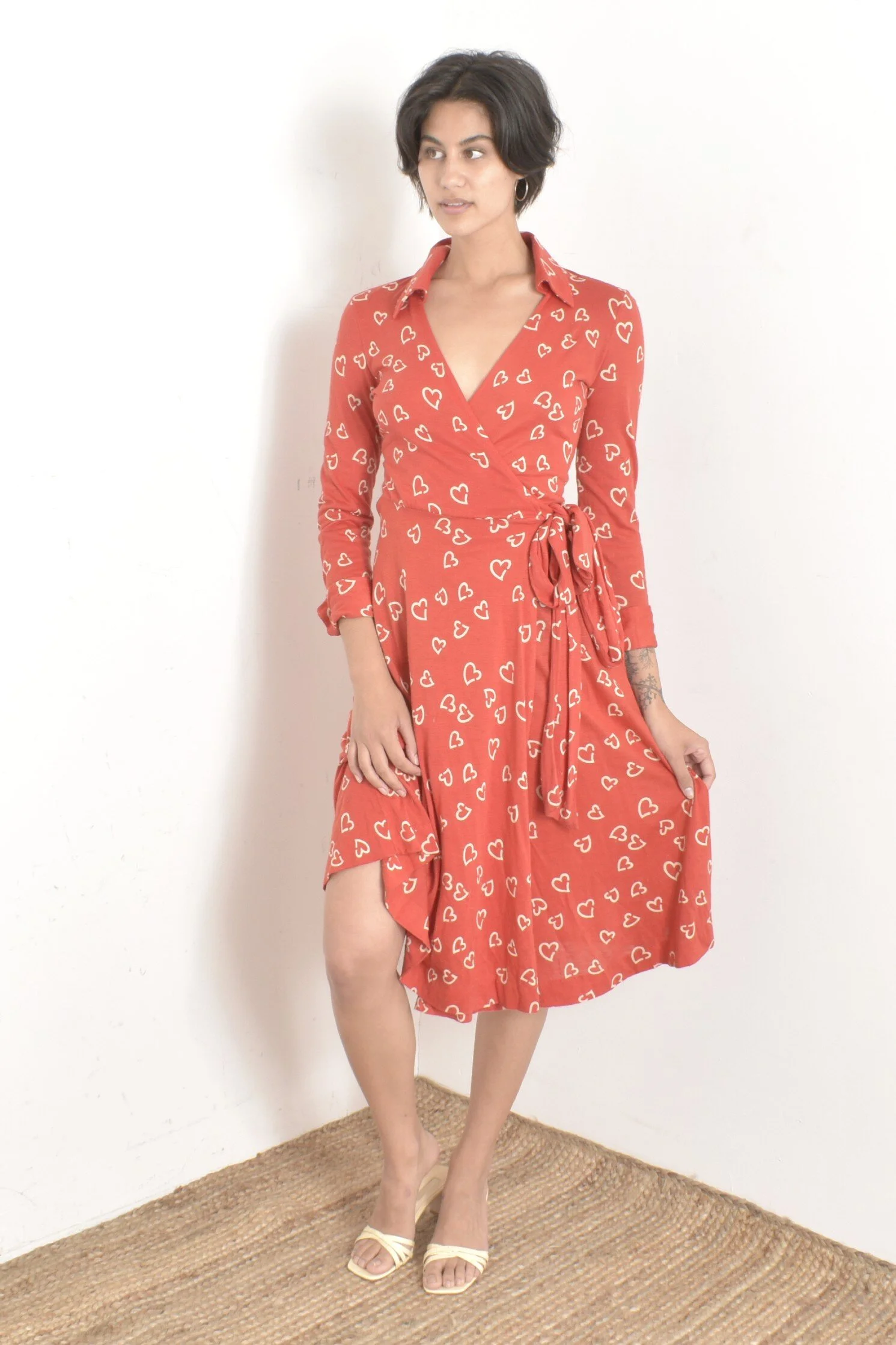 white christmas dresses 1970s Diane Von Furstenberg Wrap Dress – 3 Women main image 1