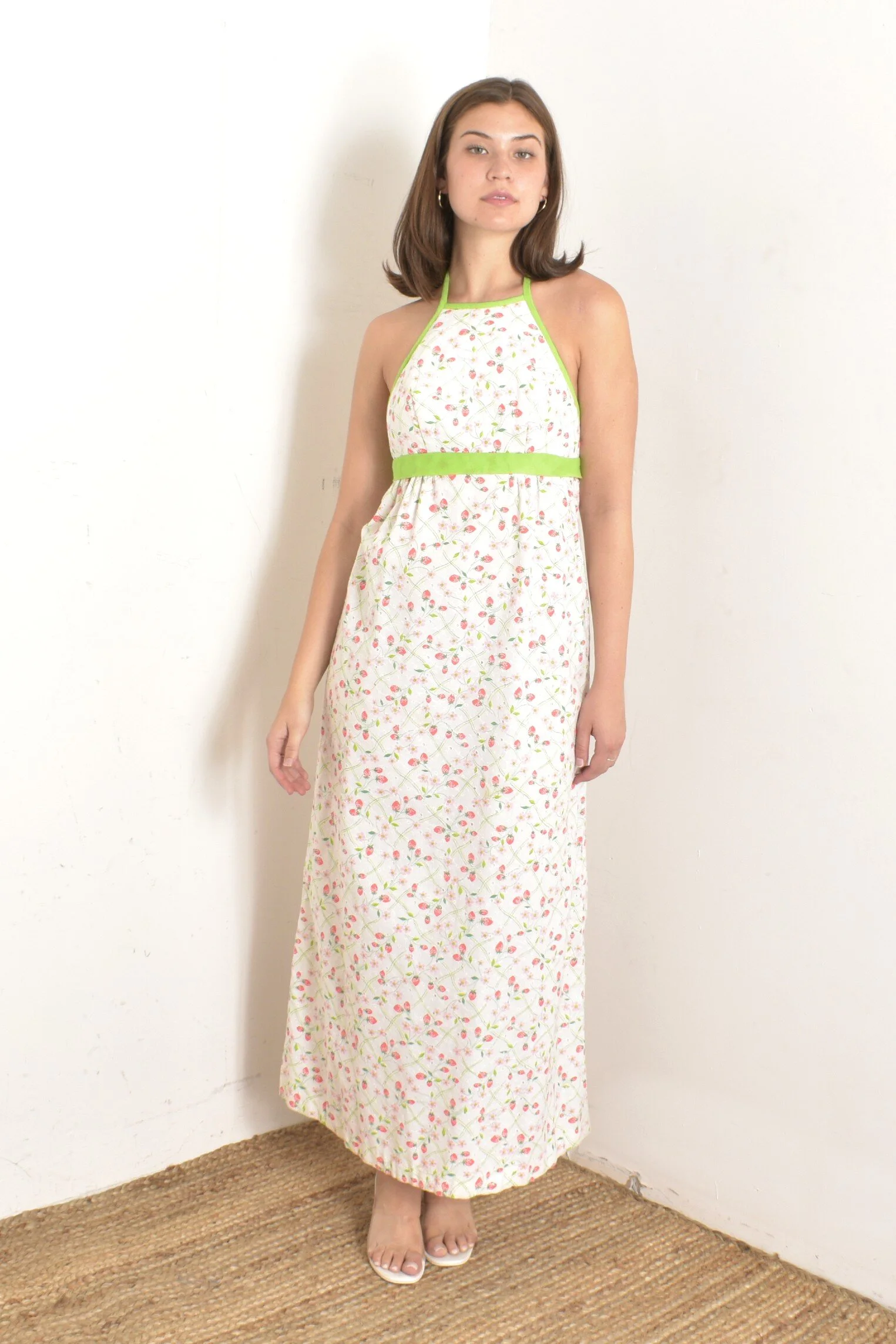 slim fit dress slacks A-Line Formal Dress Halter Deep V-Neck Colorblock Maxi Dress Cocktail Party Dress main image 0