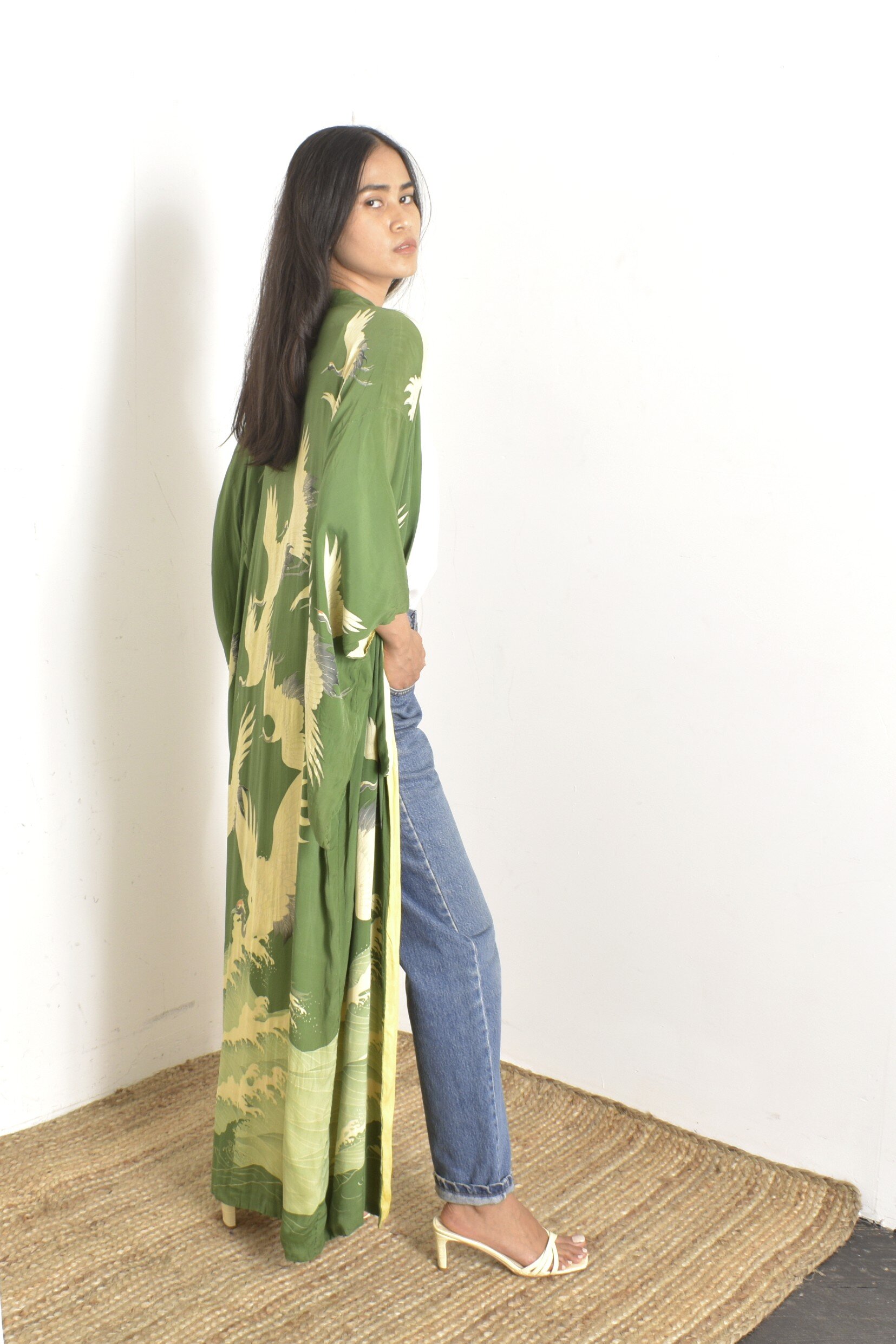 1930s crane print kimono1.jpeg
