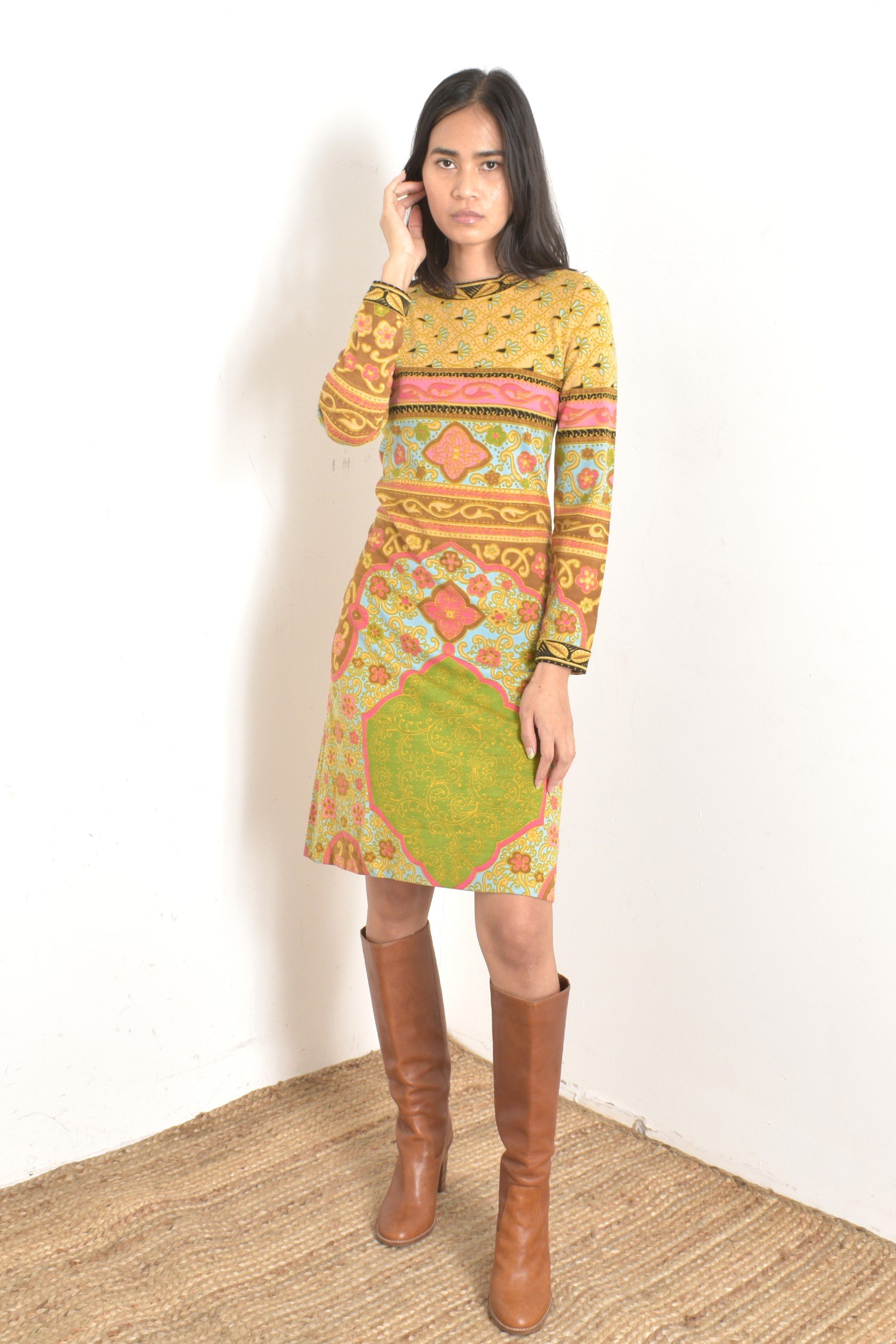 60s goldworm knit dress3.jpeg