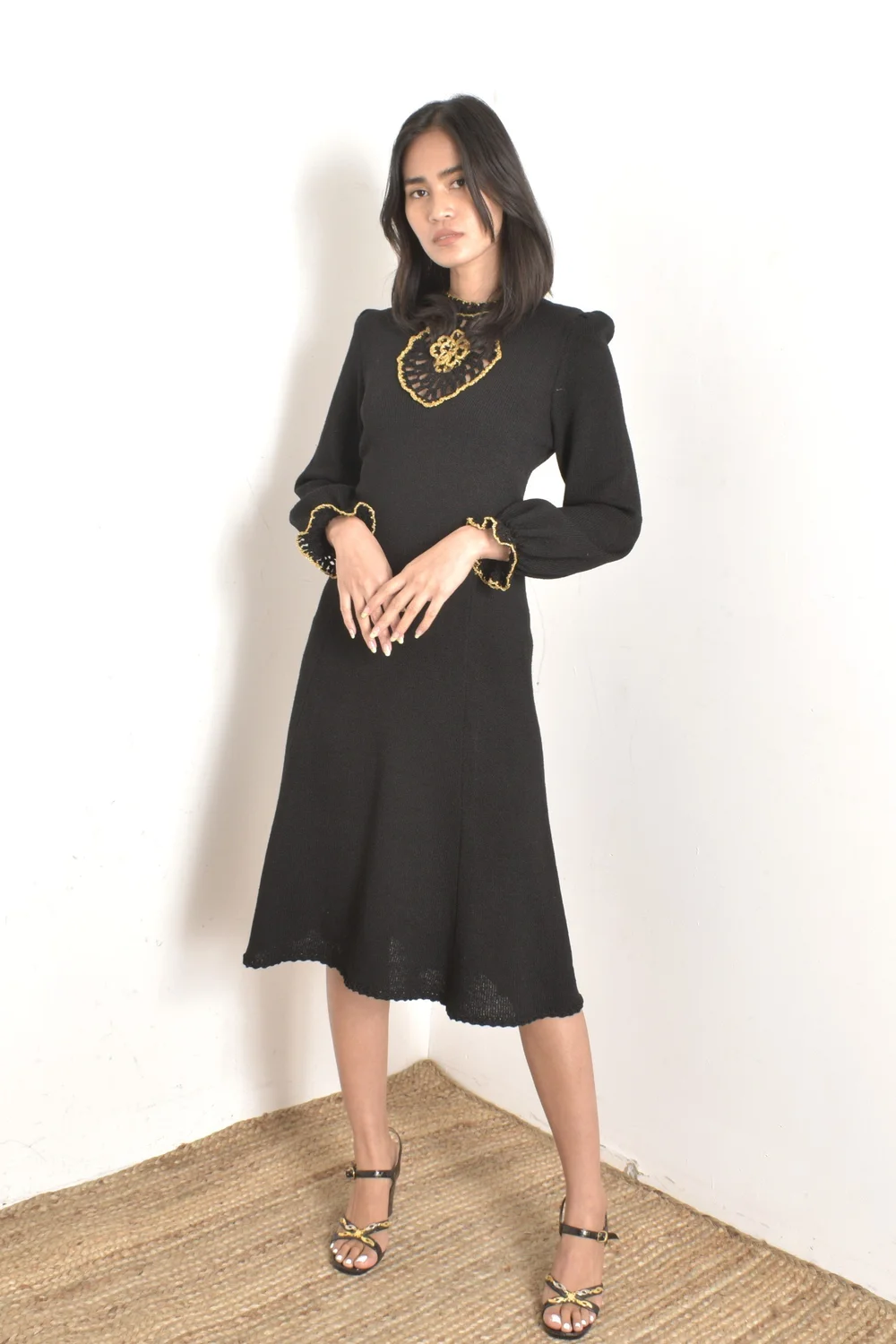 green emerald velvet dress Gold Zipper Nursing Dress- Black – Nursing Queen