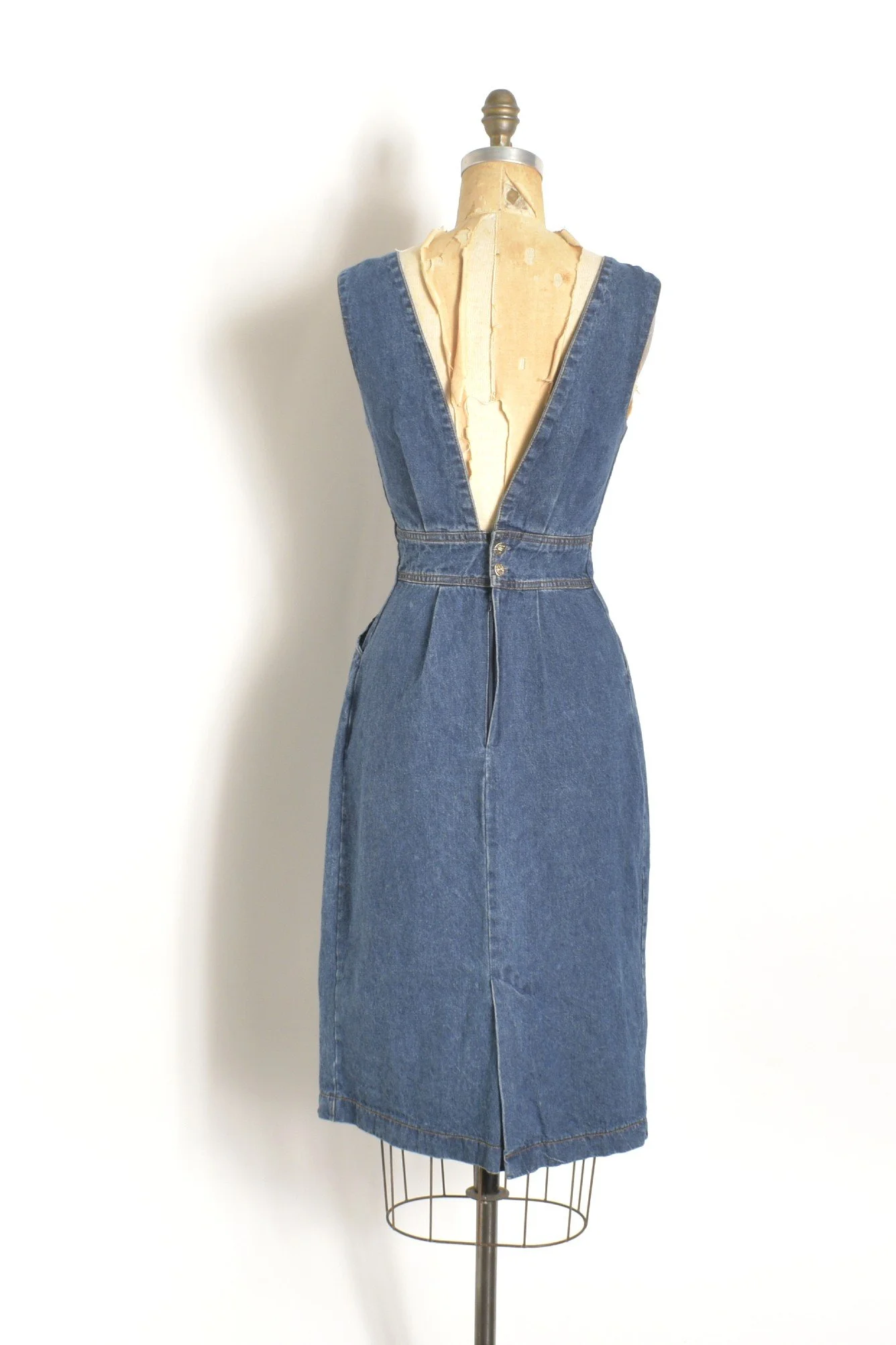 white christmas dresses Amazing 80s Laura Ashley Denim Oversized Smock Pinafore Dress – The Pansy  Garden