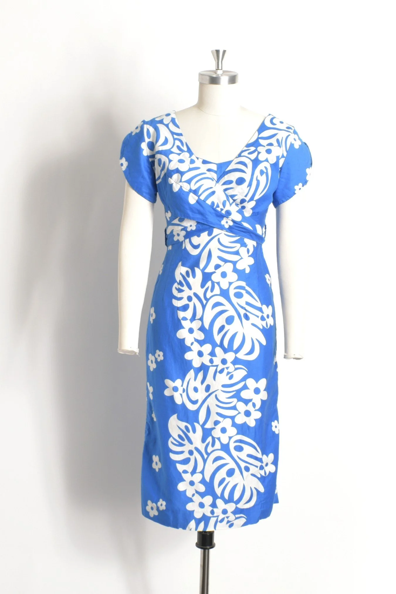 80 dress style women Vintage 1960s Black & White Polka Dot Dress main image 0
