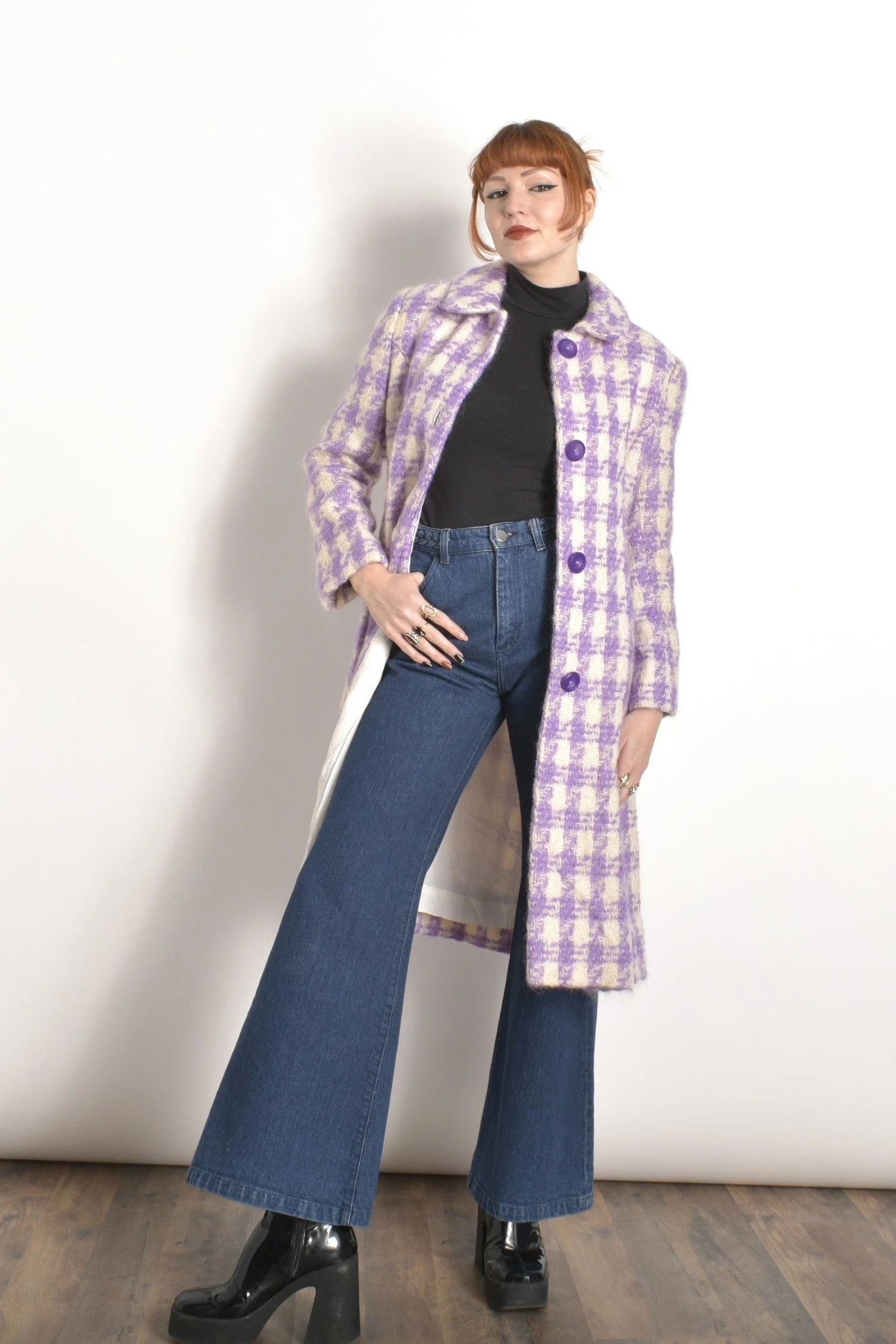 60s+purple+houndstooth+coat4. 