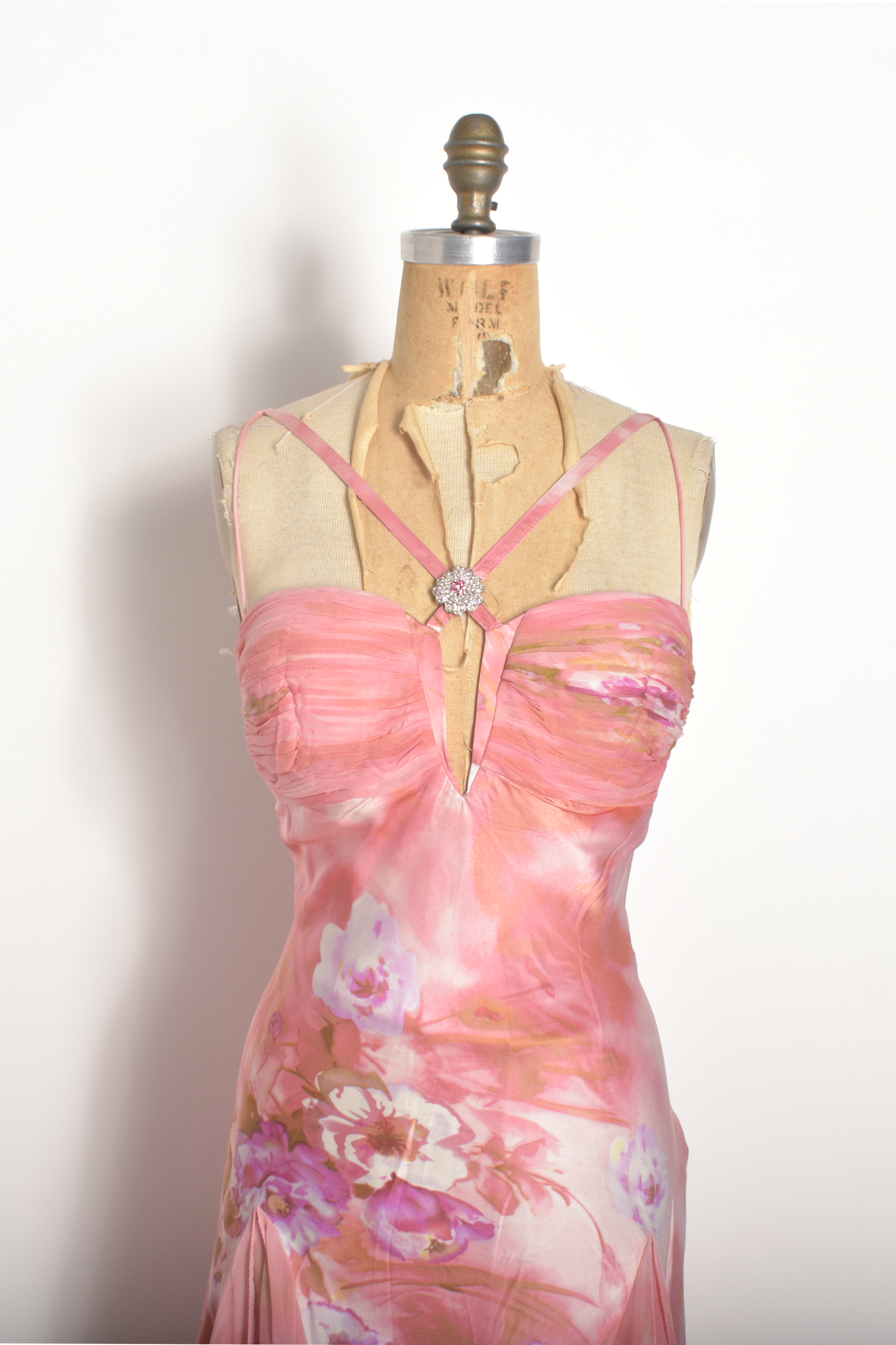 satin fairy dress Cherry Blossom Fairy Dress Pink / M