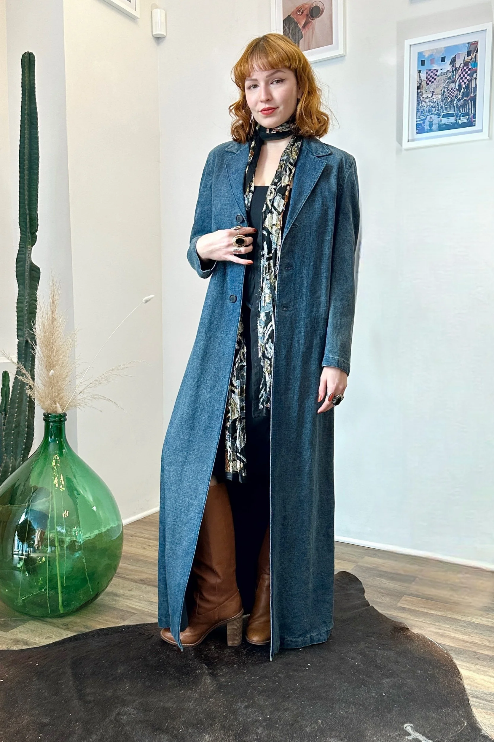 ジャケット・アウター JEAN COLONNA 98A/W Check Chester Coat D50D9E38-B51F-4D1F-A3CB-