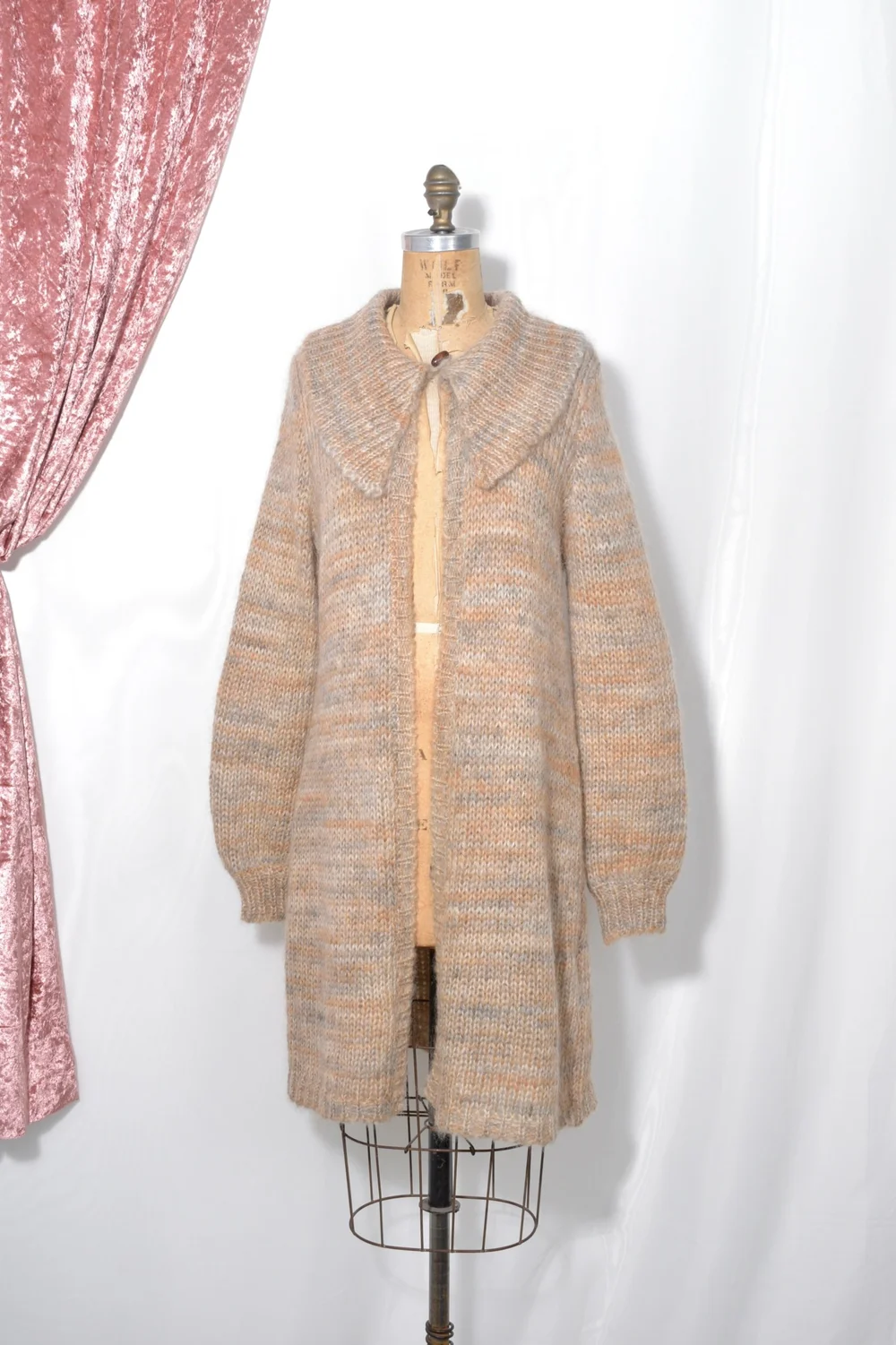 90s Jean Colonna Denim Duster Jacket-small — La Poubelle Vintage