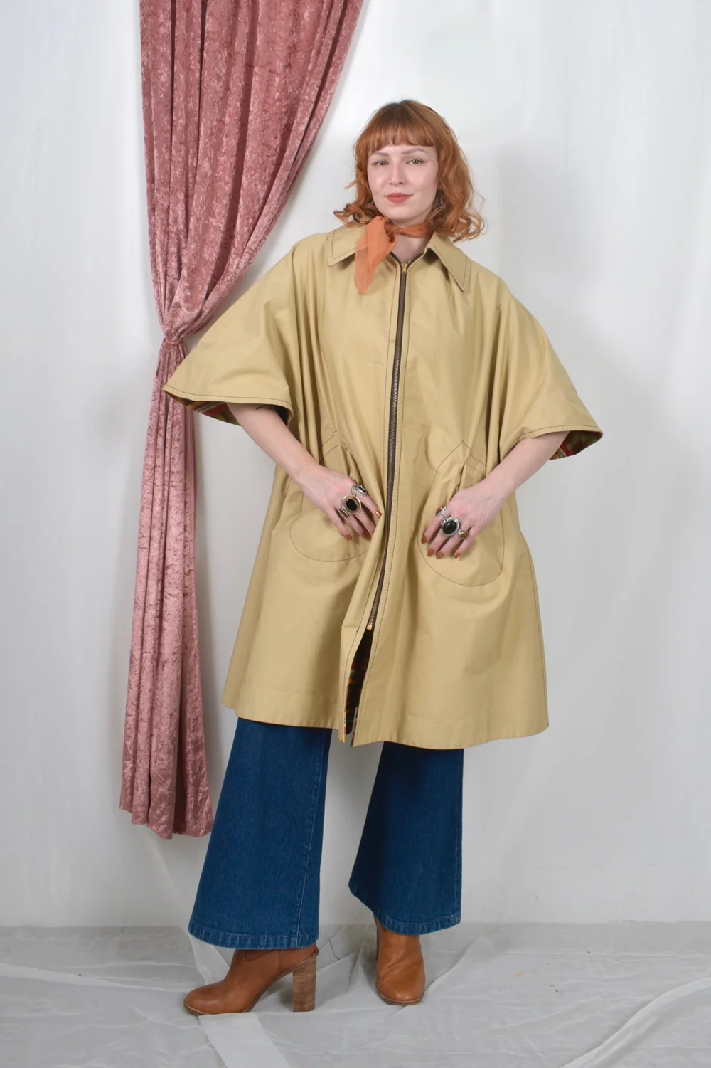 70s Gianni Versace Slouchy Suede Blazer-S/M/L — La Poubelle Vintage