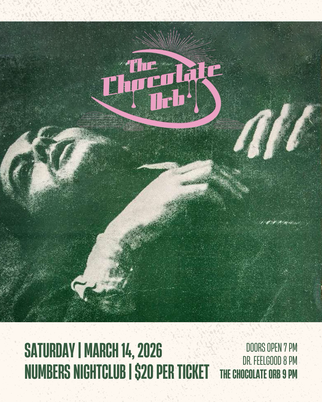 Chocolate Orb at Numbers Houston