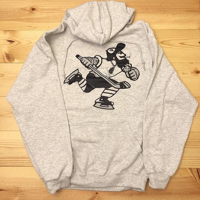 &ldquo;Johnny Pinecone&rdquo; hoodies for @portlandpinecones hockey club! Go Cones! .
.
.
#screenprinting #screenprint #portlandscreenprinting #portlandscreenprint #portlandbusiness #portland #smallbusiness #silkscreen #portlandsilkscreen #pdx #art #