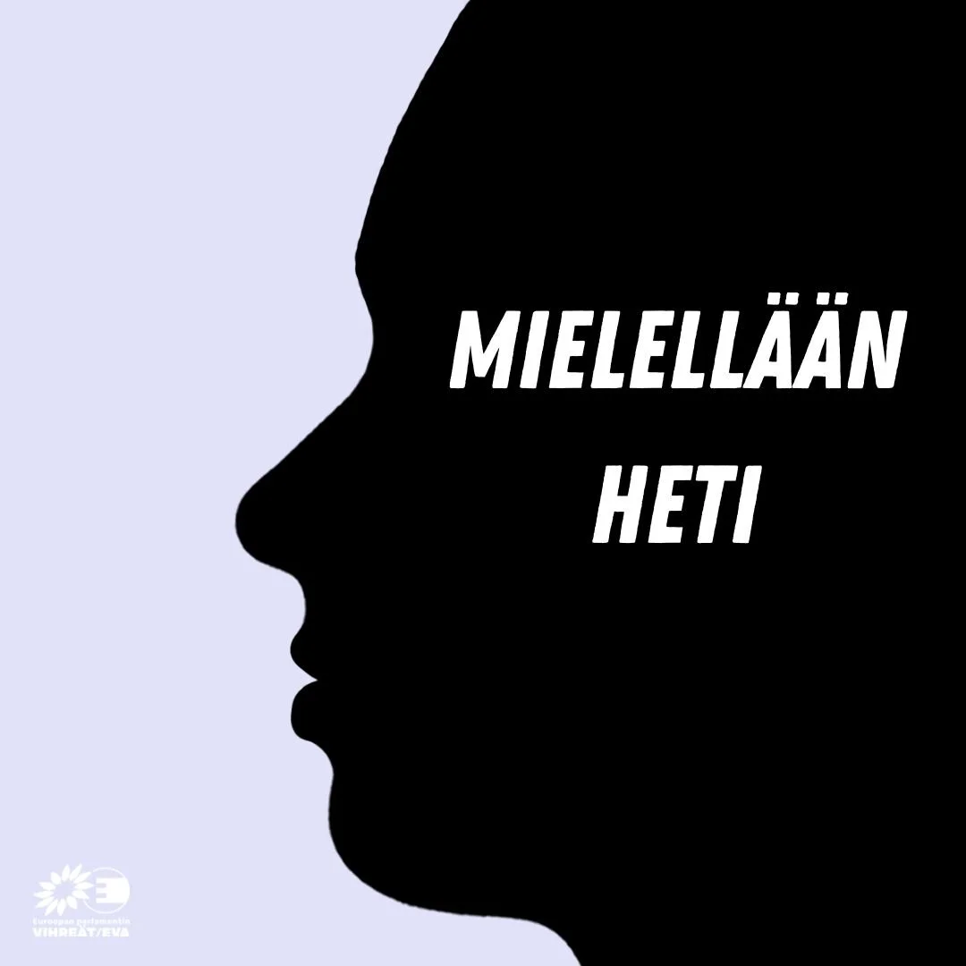 Maailman mielenterveyspäivän pamfletti vaietuista mielenterveyskysymyksistä