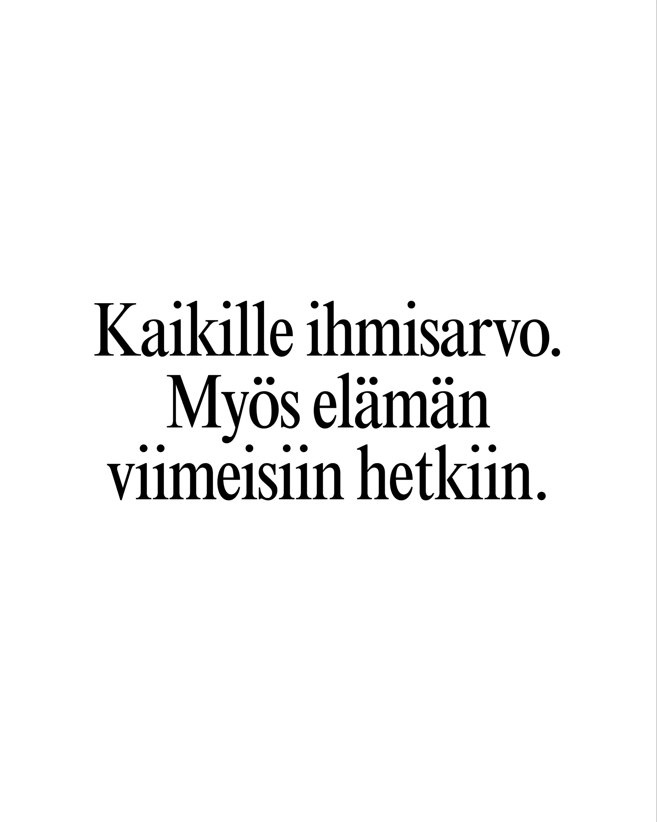 Oikeus arvokkaaseen kuolemaan jumittaa eduskunnan sote-valiokunnassa. Eutanasian laillistamista koskeva kansalaisaloite raukeaa, jos sit&auml; ei ehdit&auml; k&auml;sitell&auml; ennen vaalikauden p&auml;&auml;ttymist&auml;. Hallituspuolue kristillisd