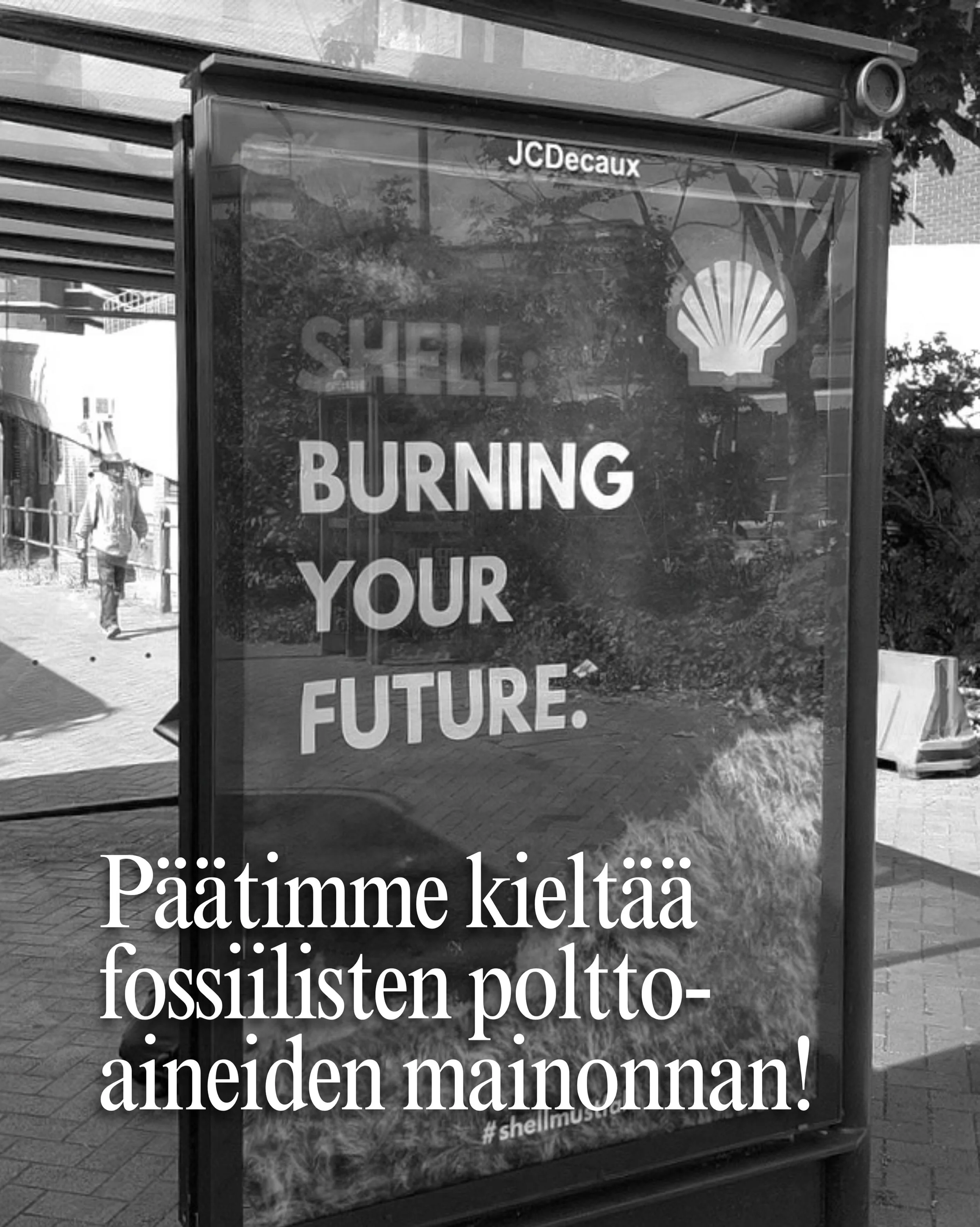 Tarvitaanko kaduille lentoyhti&ouml;iden mainoksia? Ei tarvita. Kaupunkien mainostila kannattaisi k&auml;ytt&auml;&auml; paremmin. Siksi teimme eilen kaupunginvaltuustossa t&auml;rke&auml;n p&auml;&auml;t&ouml;ksen: Helsinki kielt&auml;&auml; fossiil