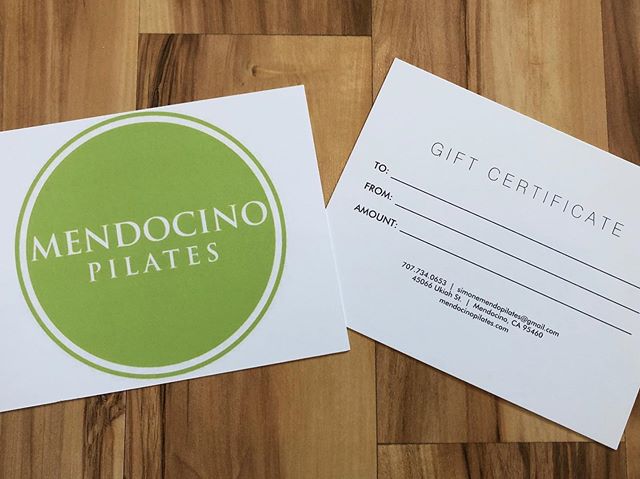 As the holiday season approaches (very quickly, we might add) what better gift is there to give than the gift of love? And we think encouraging those we love to love themselves is pretty dang great. Gift certificates are now available at Mendocino Pi