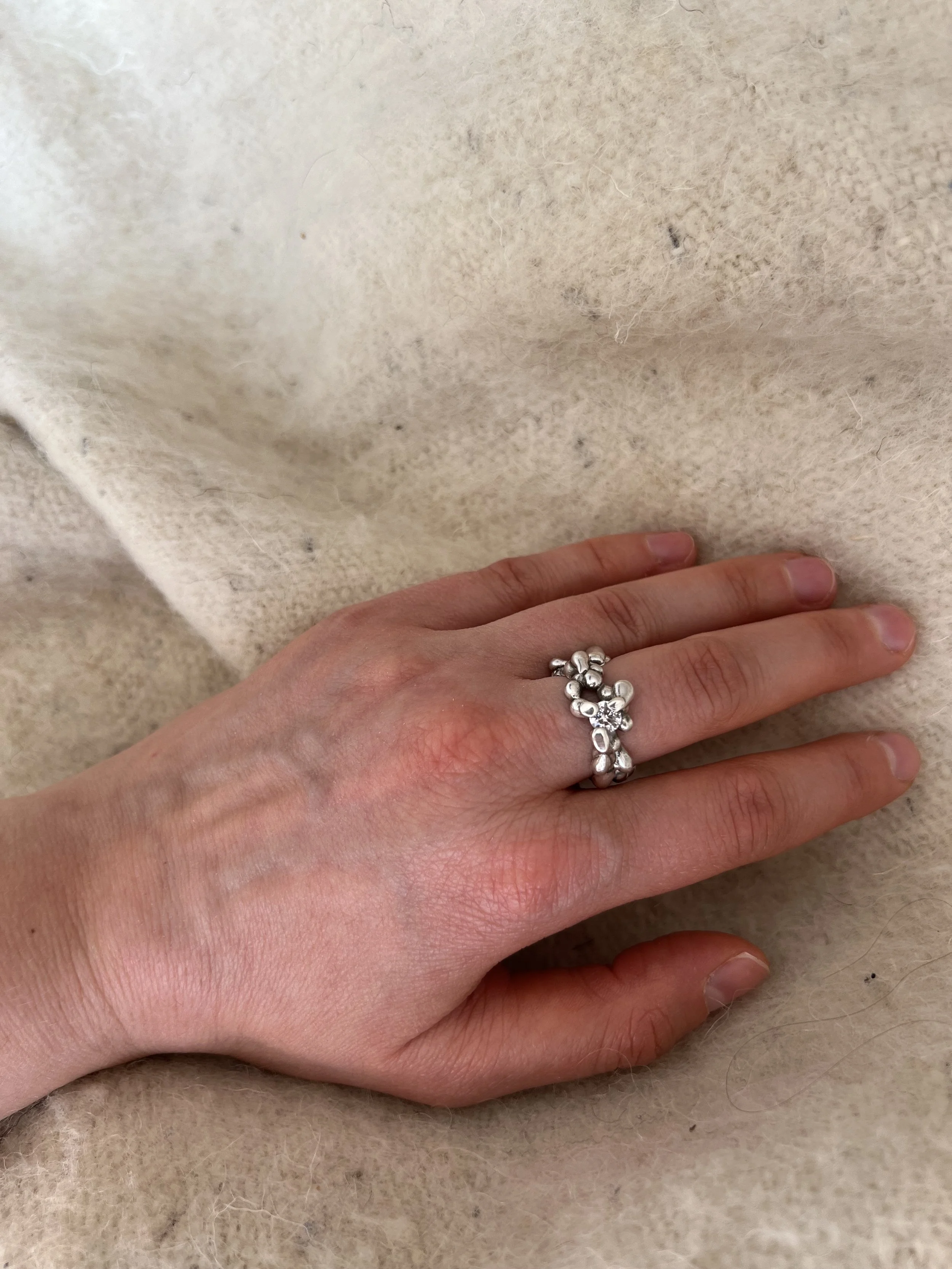 Drip Sparkle Ring 4.0