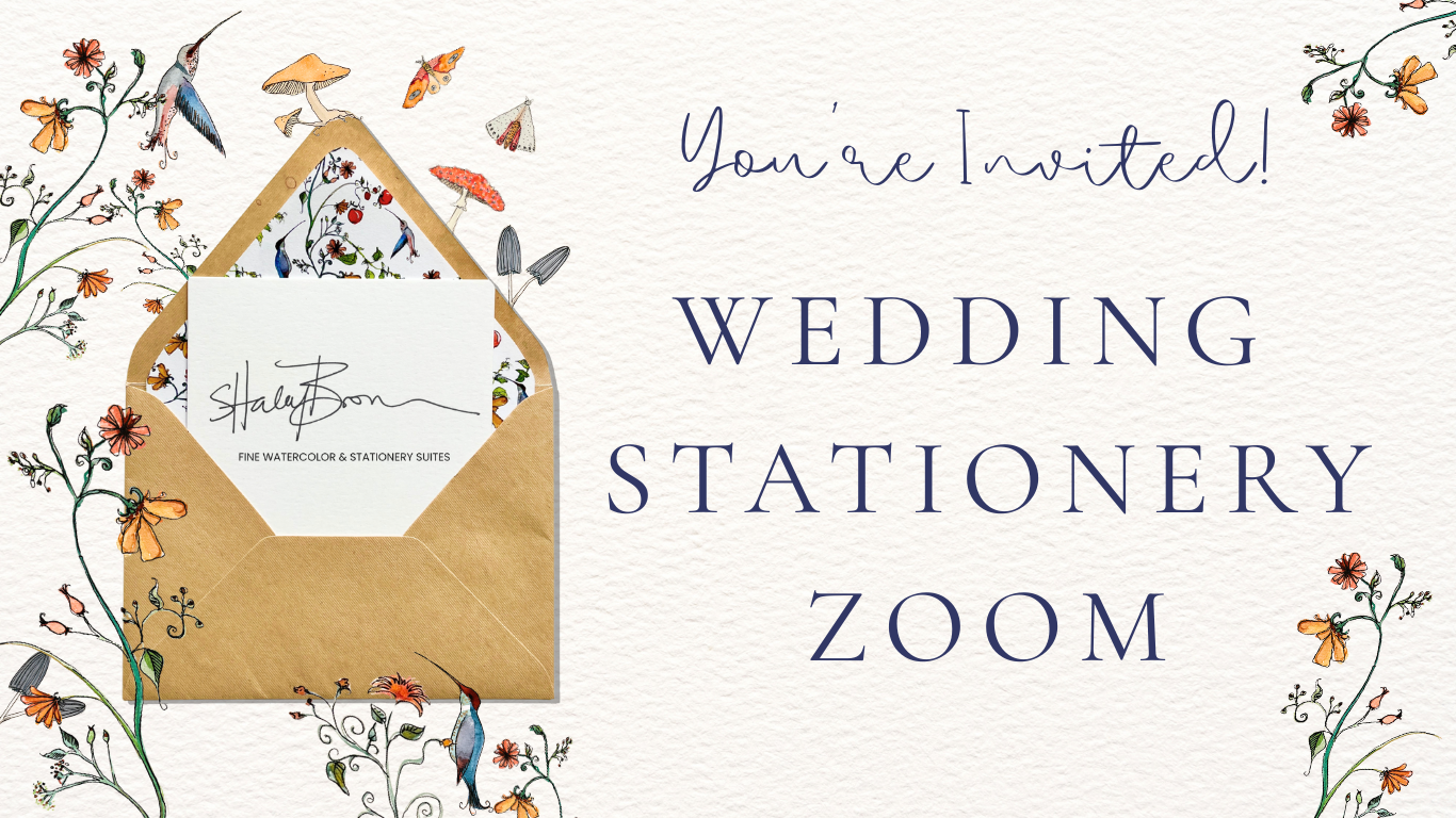 Wedding Stationery Zoom