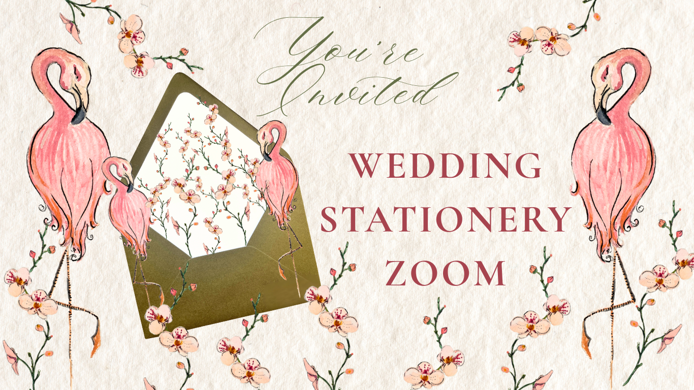 Wedding Stationery Zoom