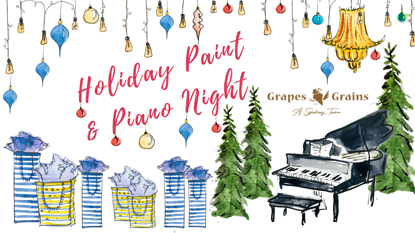 Holiday Paint & Piano Night