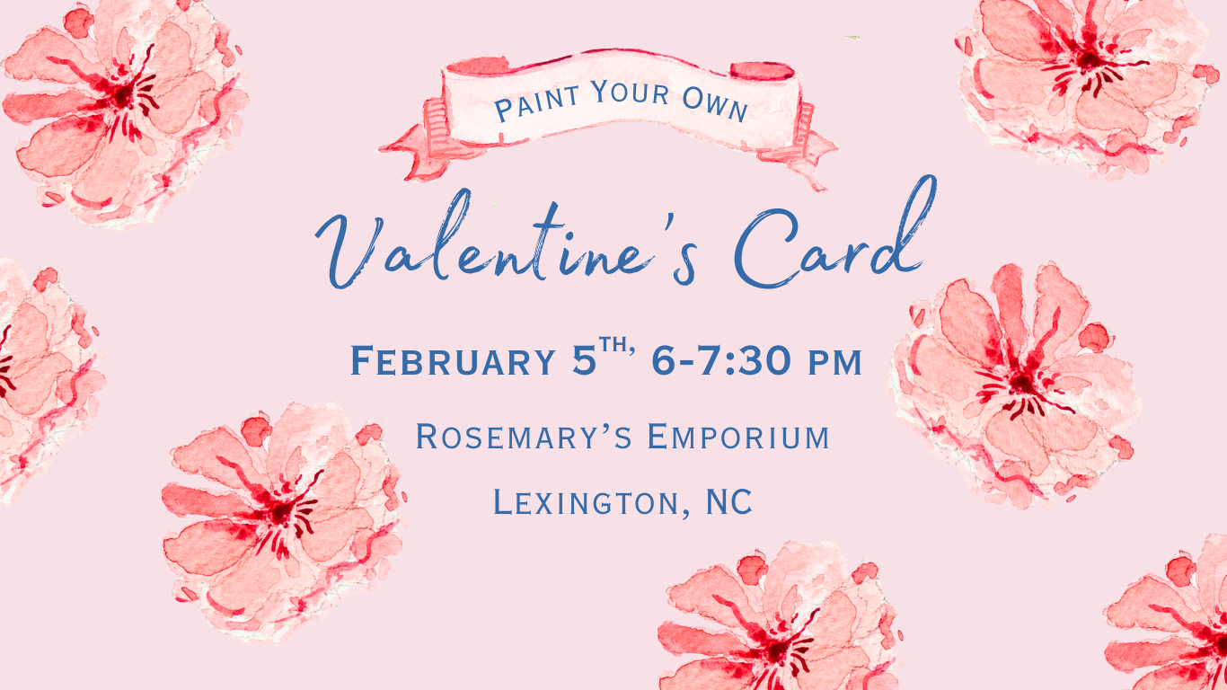 PYO (Paint Your Own!) Valentine!