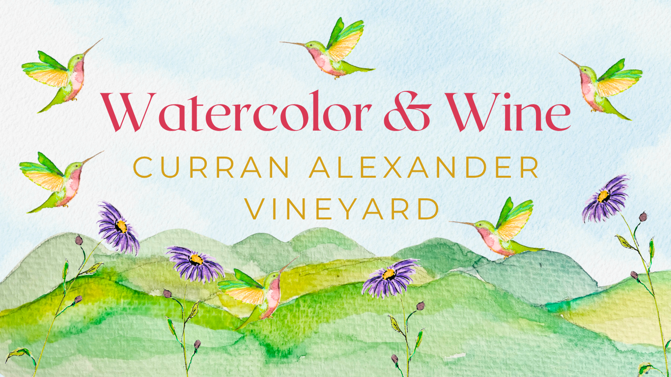 Watercolor &amp; Wine