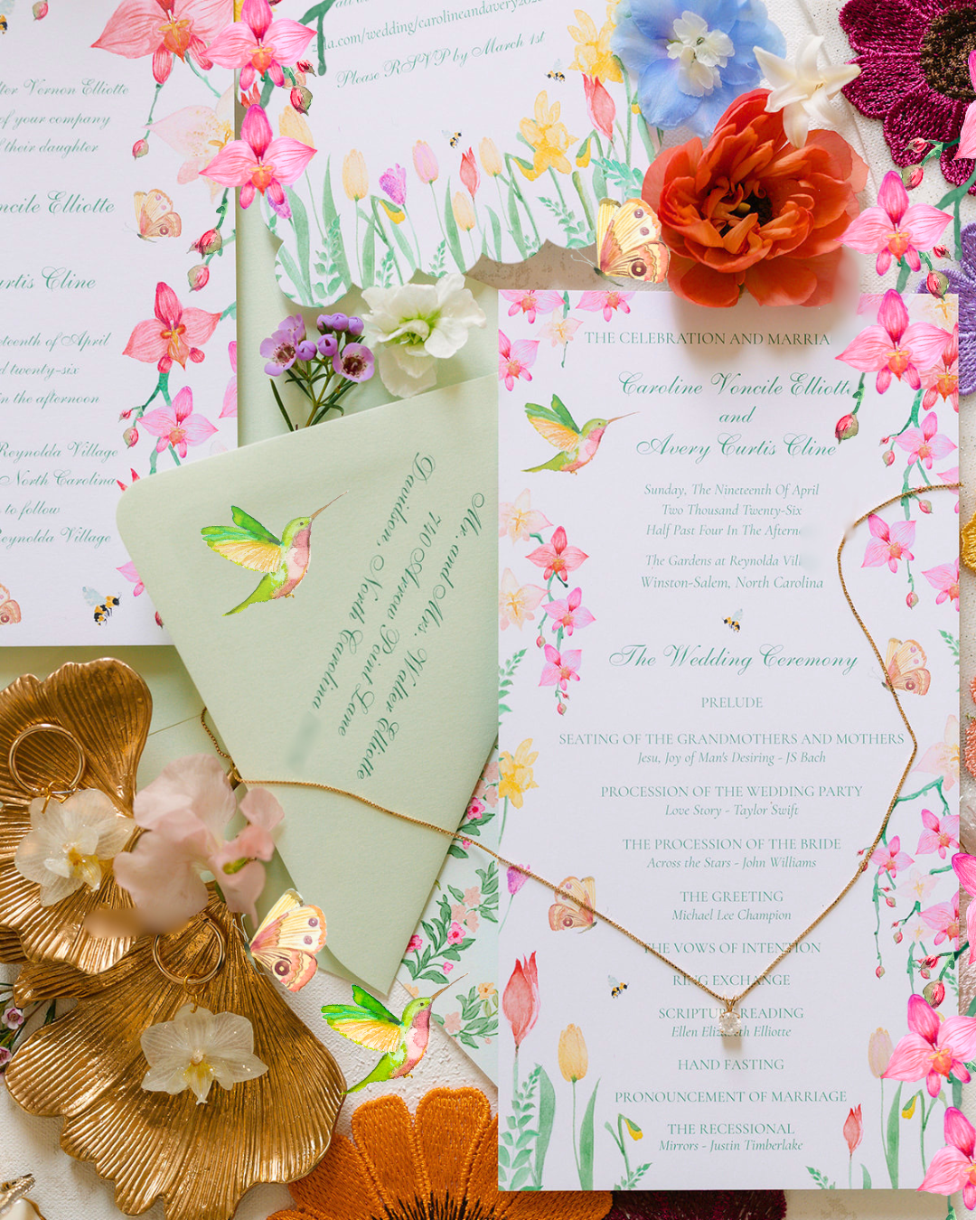 Photography @chelsearenay

Watercolor hummingbirds, butterflies, and orchids.