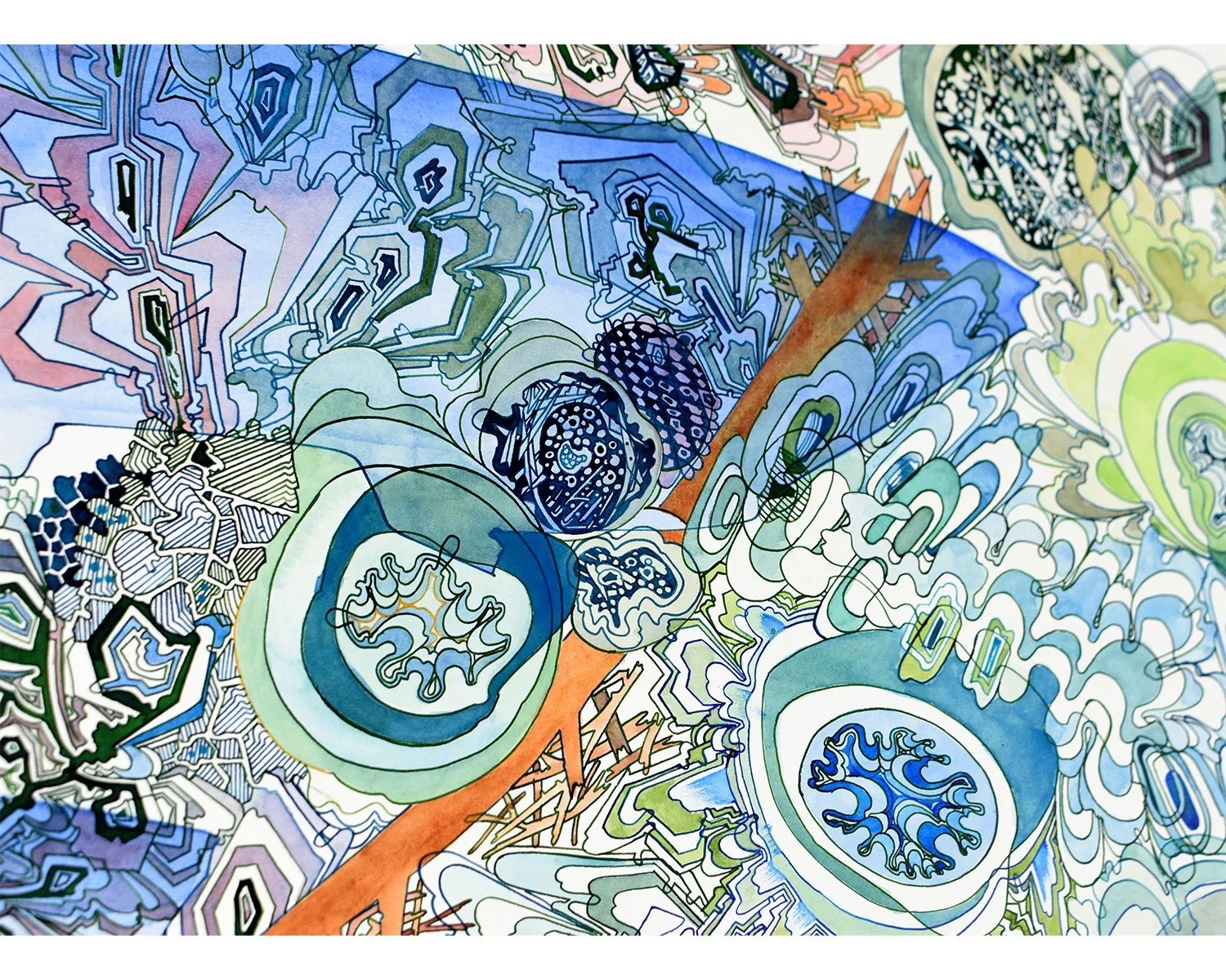 Detail- Pond Algae